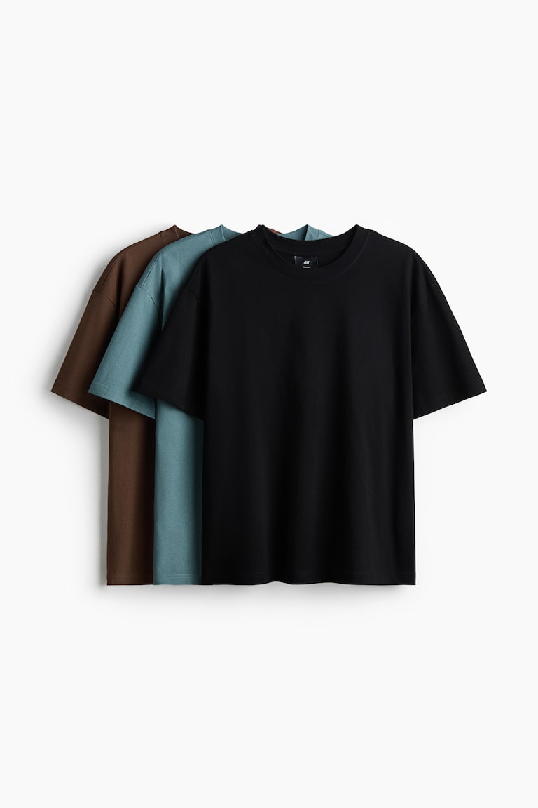 Tri majice Relaxed Fit
