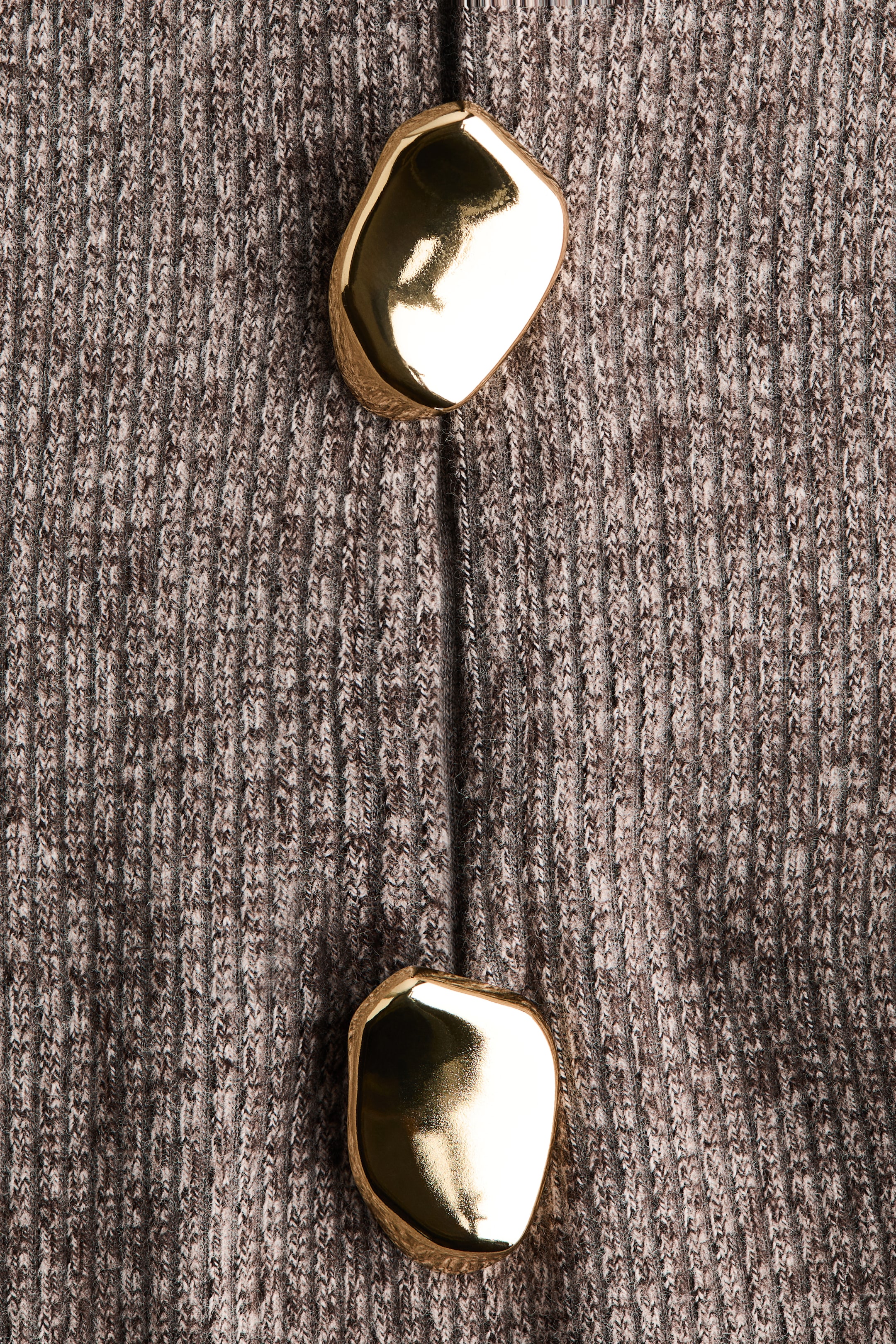 Größeres Bild ansehen: Geripptes Shirt - Graubraunmeliert - Ladies | H&M DE 2