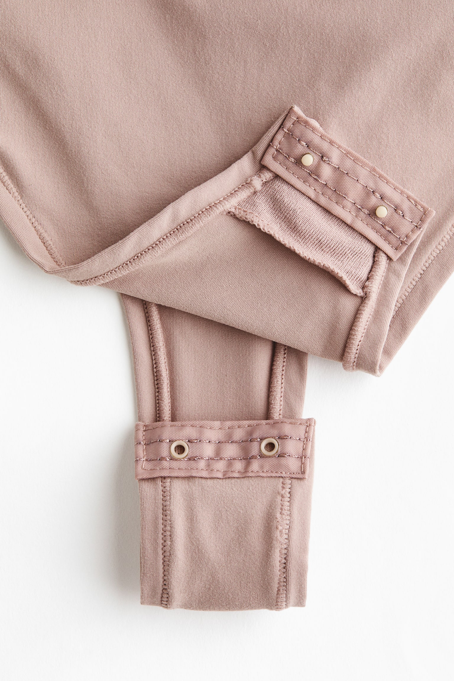 Body de microfibra con copas acolchadas - Rosa de antaño/Negro - 3