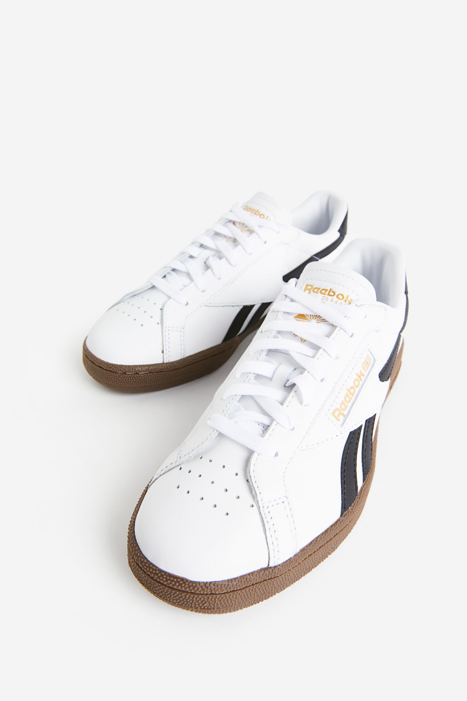 Reebok Club C Grounds Uk - White/black/gum - 3