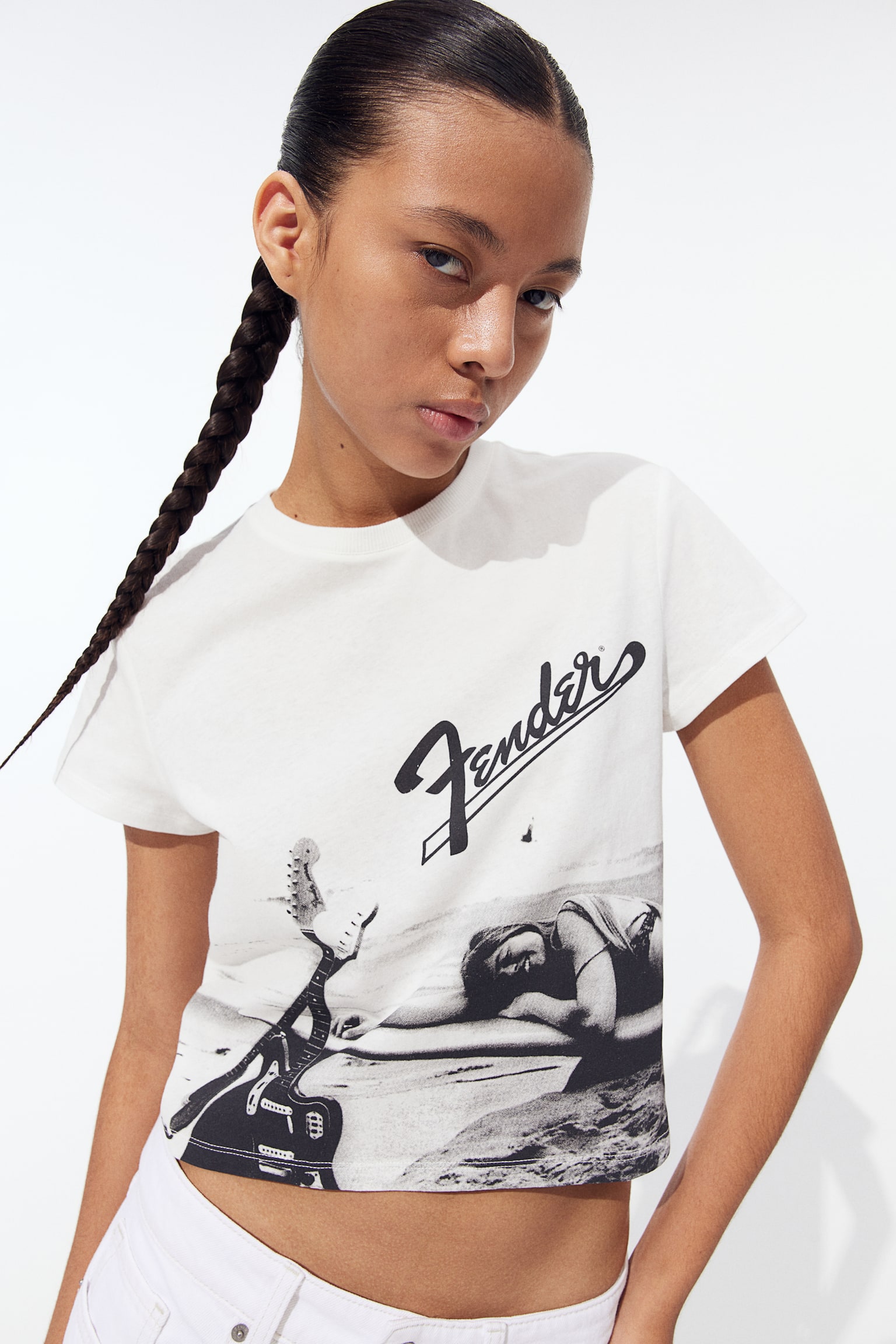 Print Tee - White/Fender/Black/Spiritualized/Dark grey - 5