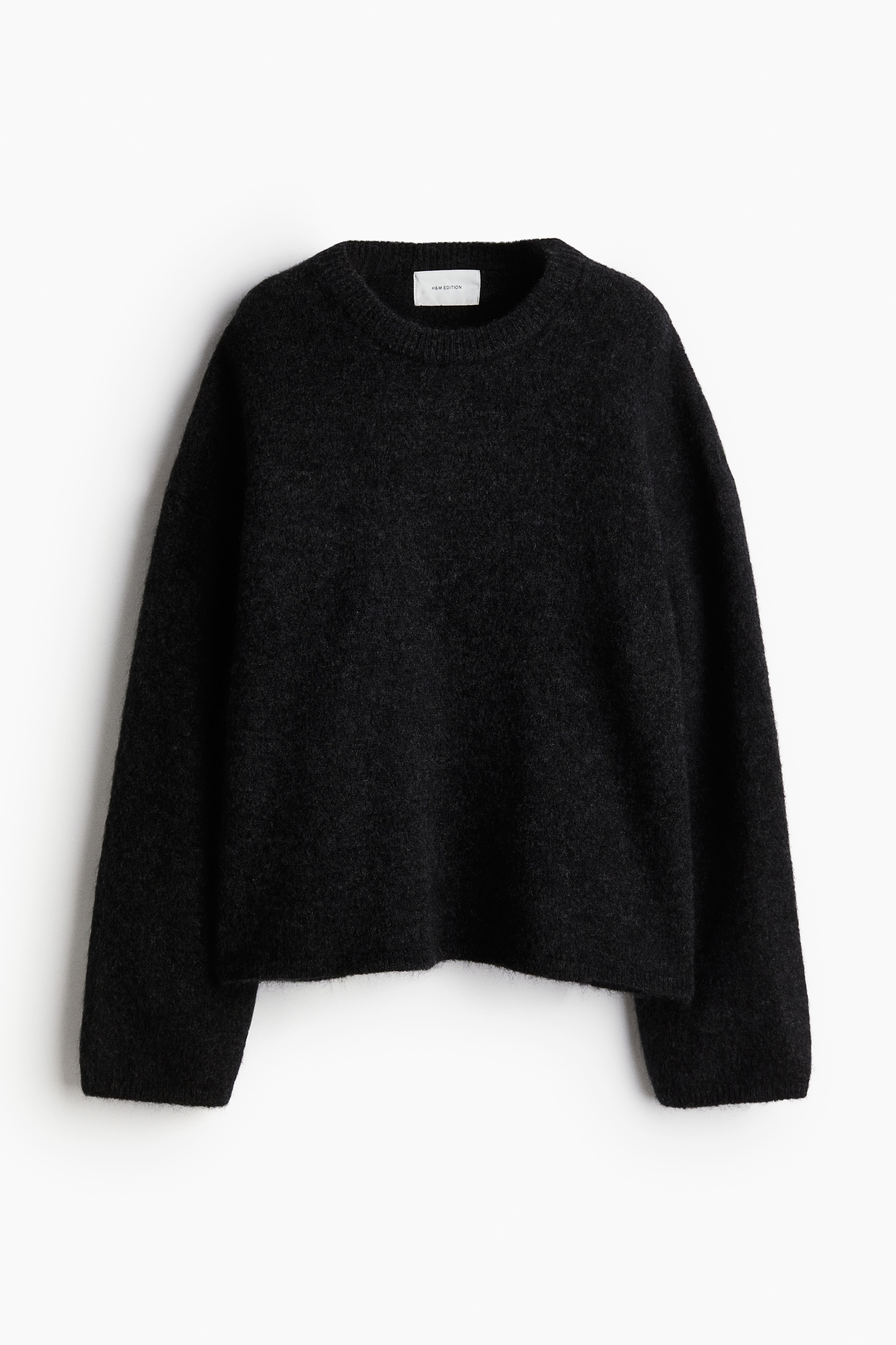 H and m black sweater hotsell