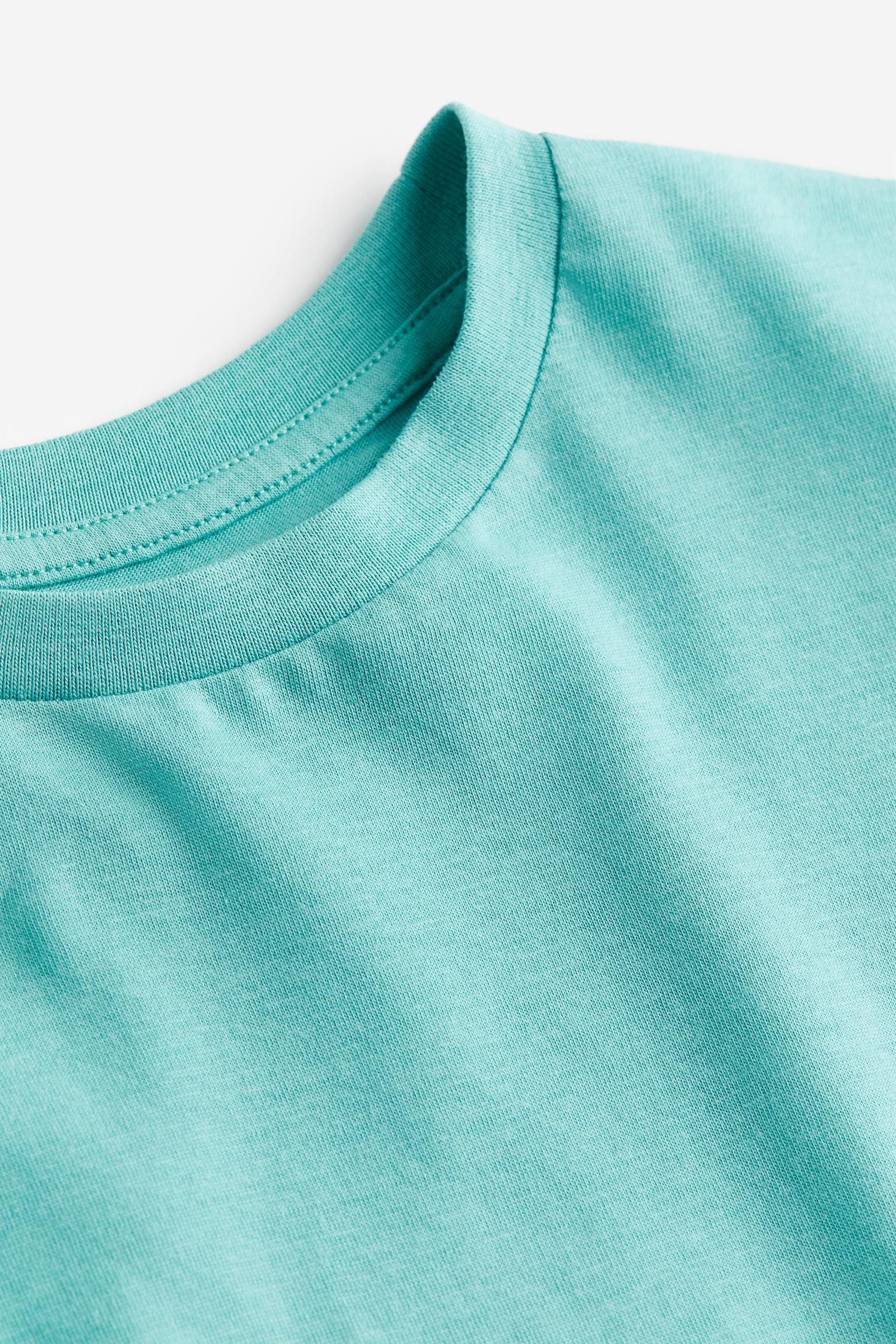 Long Sleeve Tee - Turquoise - 2
