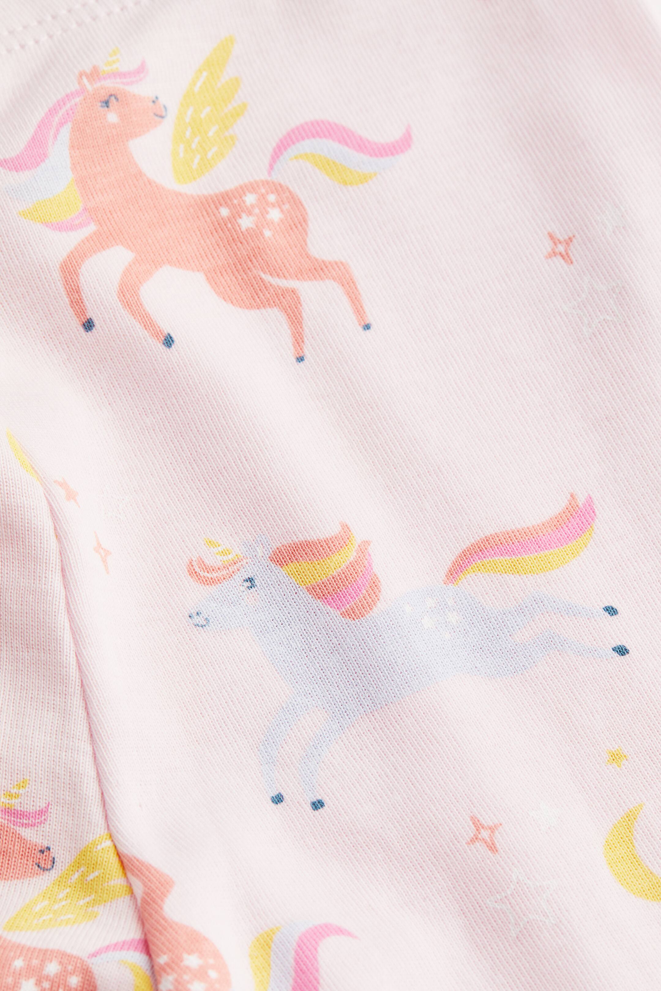 Bas De Pyjama Court NEXT - Fille 11 Ans - Imprimé Licorne - Neuf
