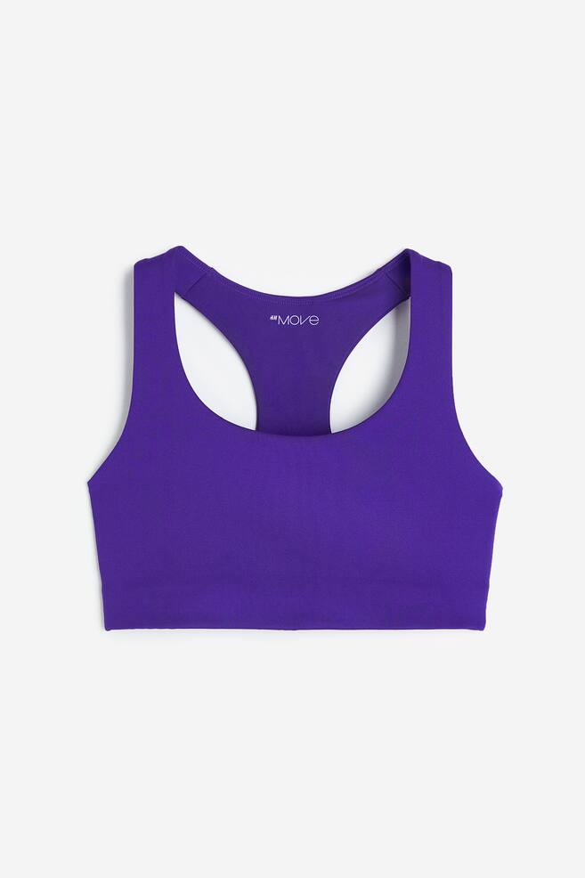 DryMove™ Medium Support Sports bra - Dark purple/Black/White/Pink/dc - 2