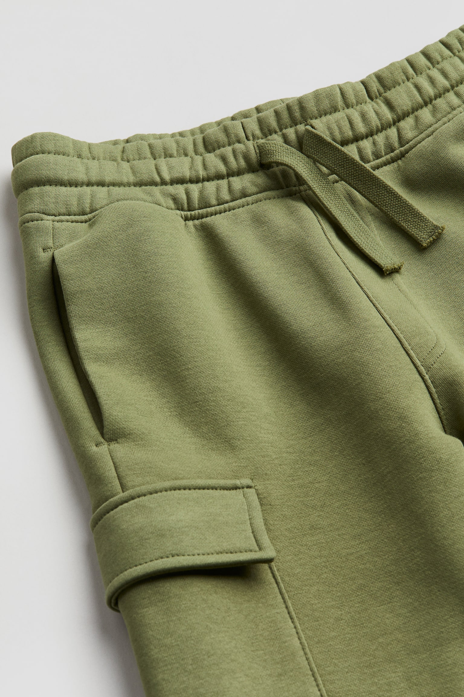 Cargo Shorts - Khaki green/Light grey marle/Black/Dark grey - 2