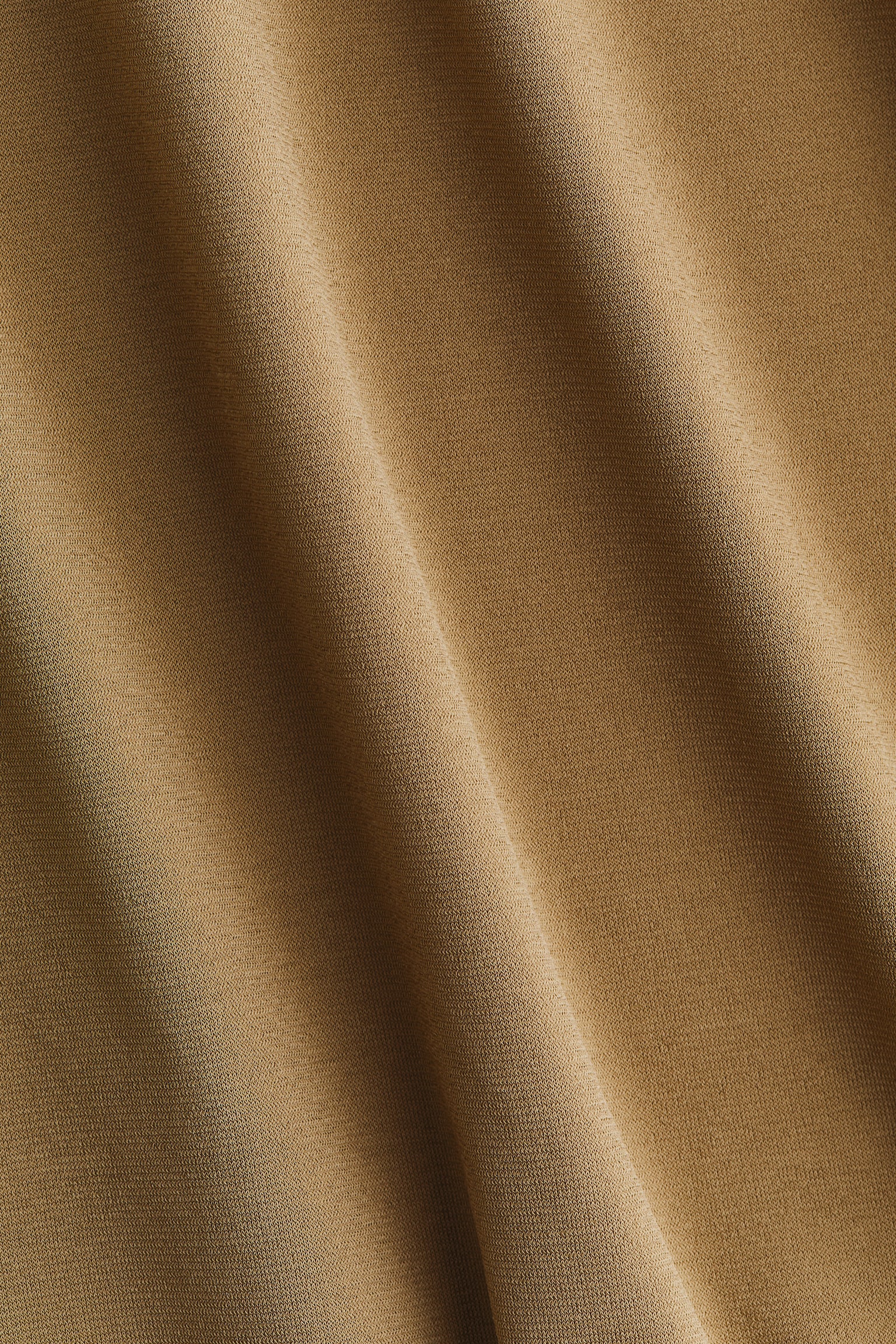 Draped Jersey Top - Olive green/Black/Dark red - 2