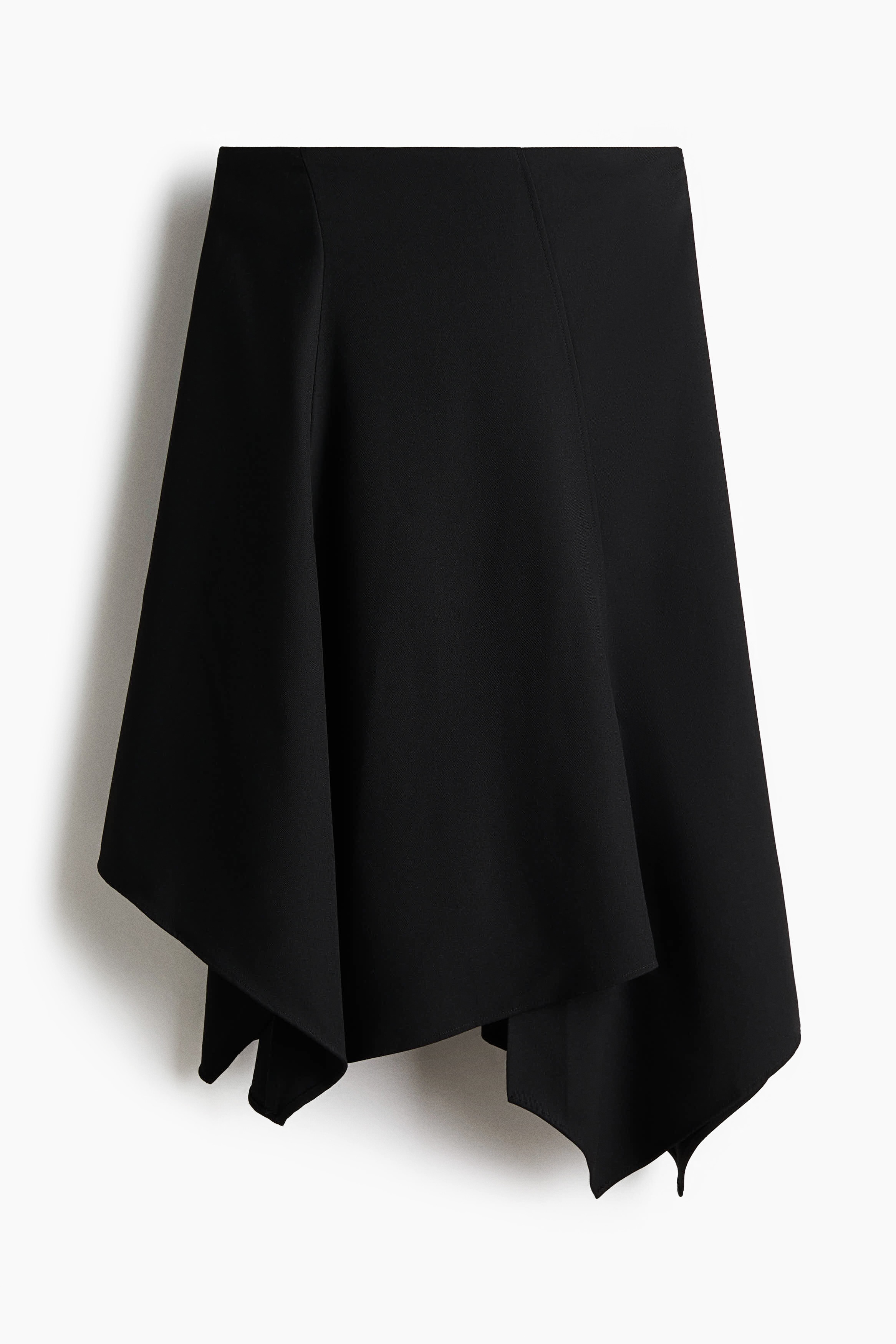 Asymmetric skirt - Black