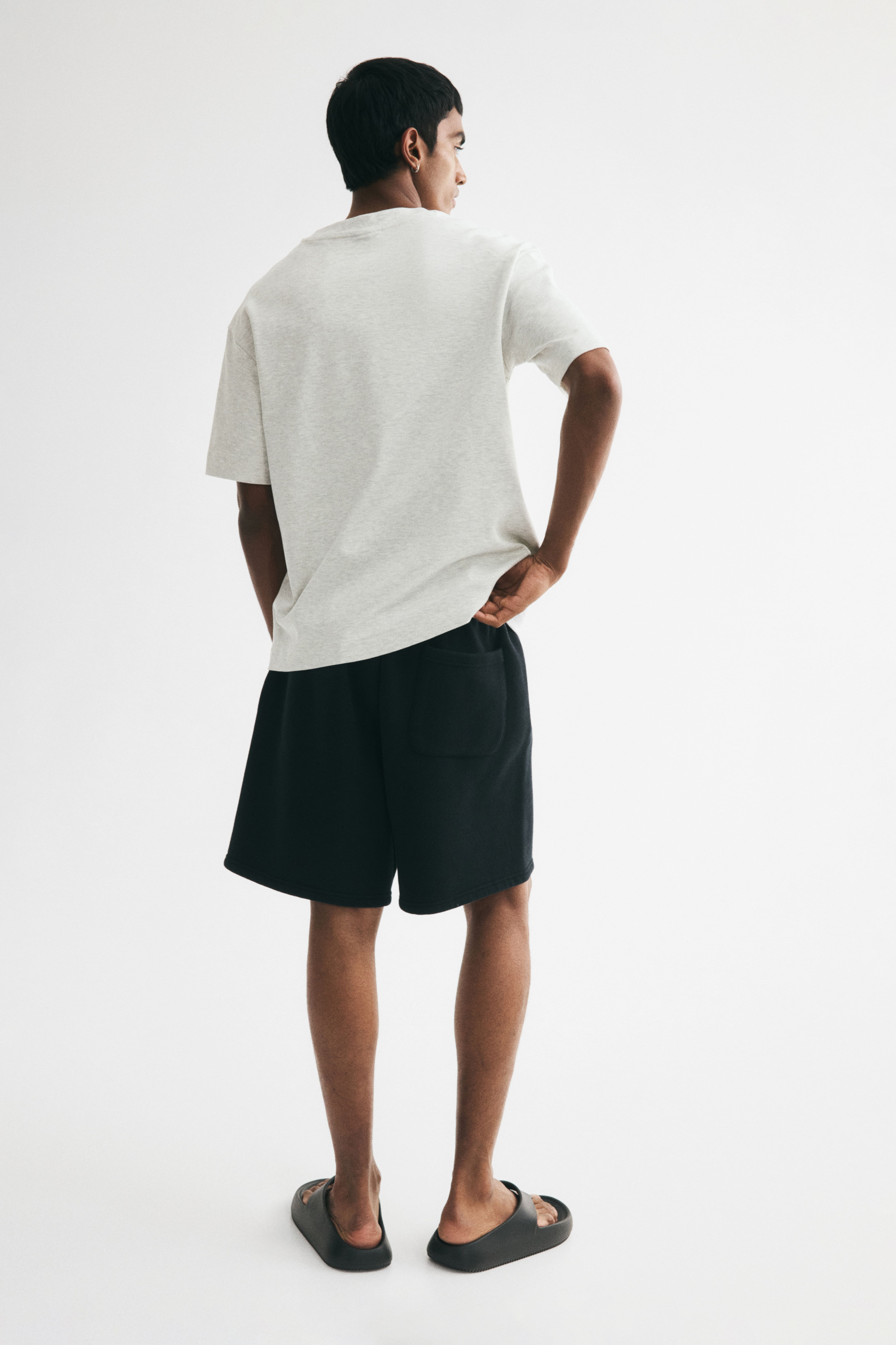 Loose-Fit Interlock T-Shirt