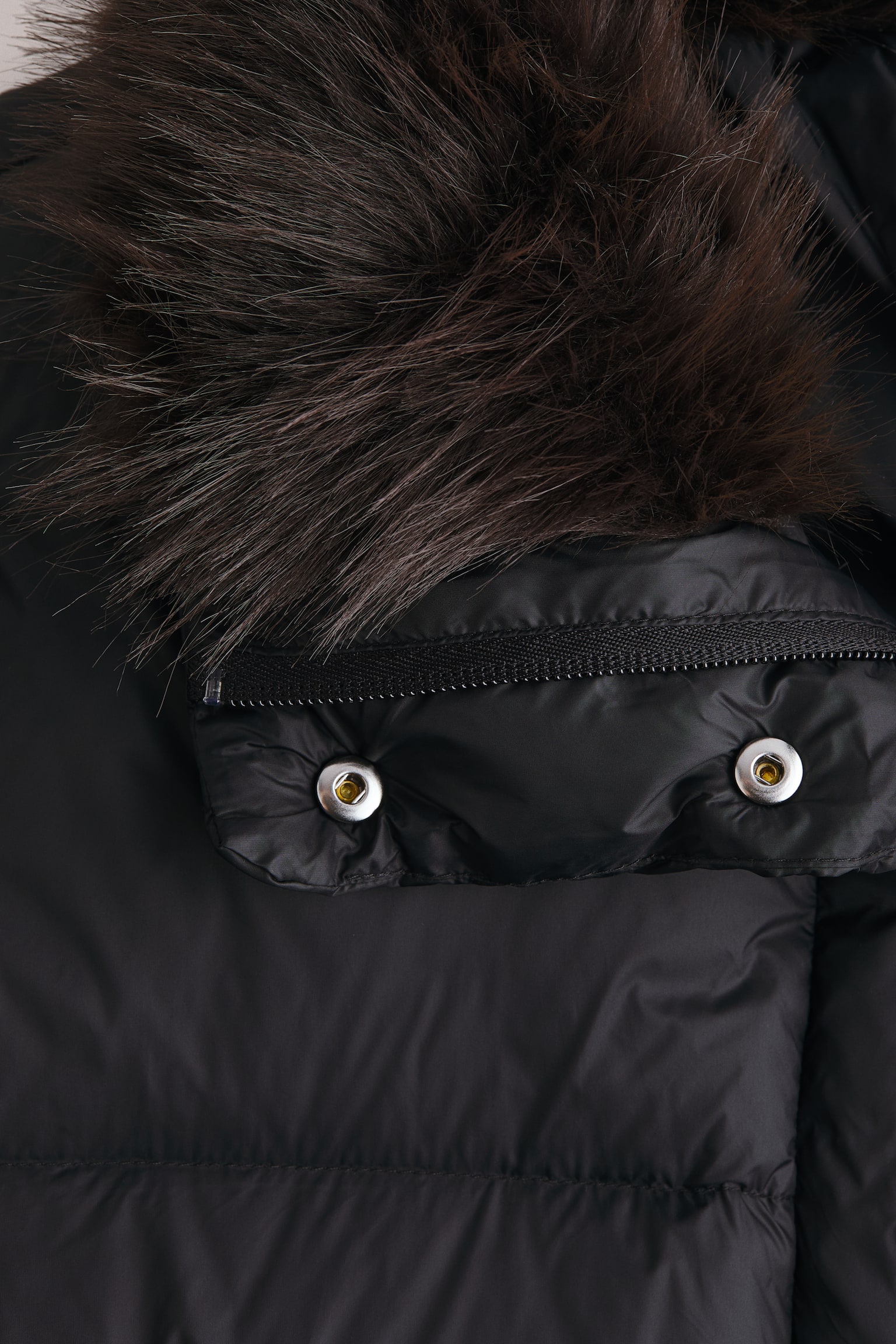 Down puffer jacket - Black - 5
