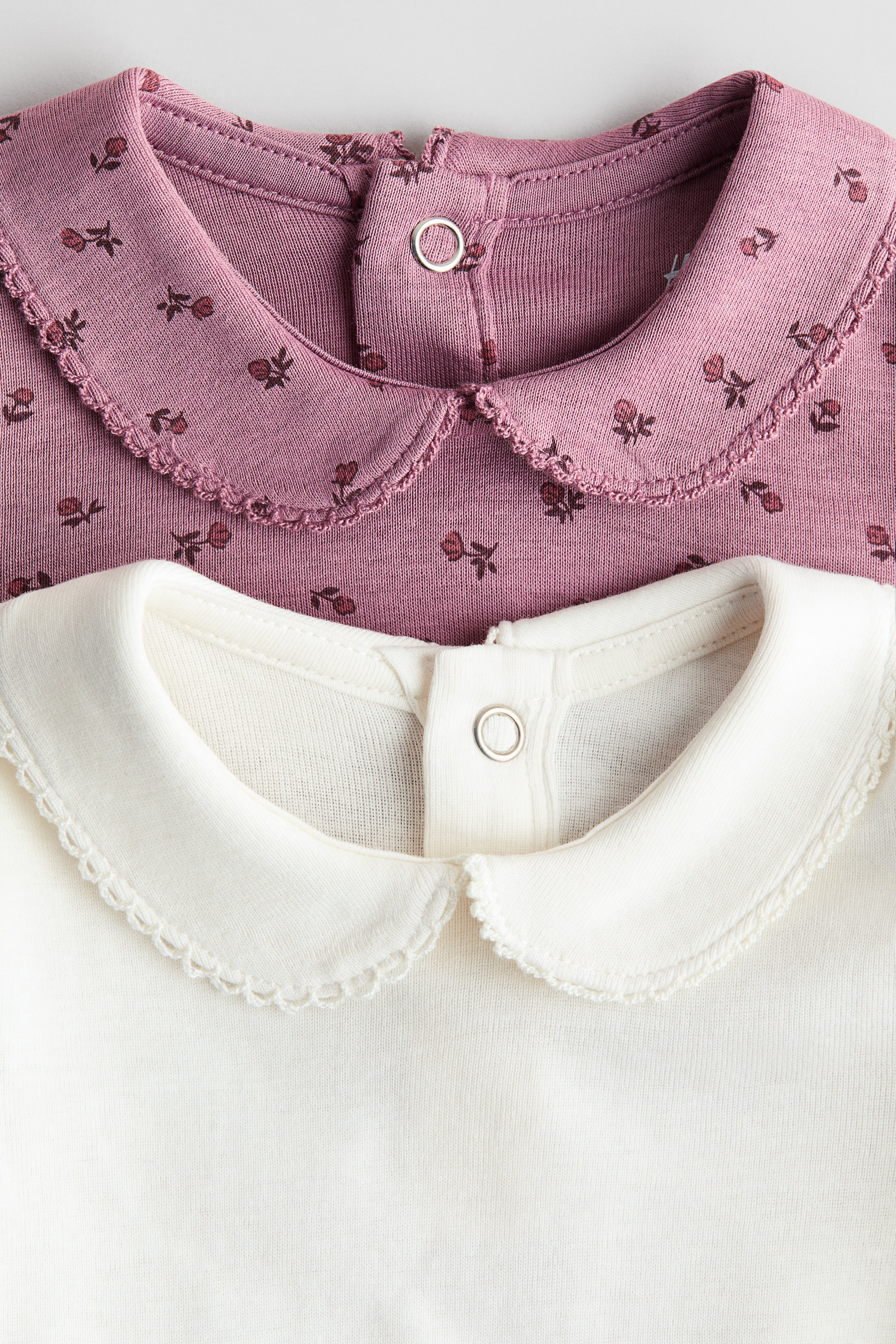 Боди Collar для детей, 2 шт. — H&M — фото 2