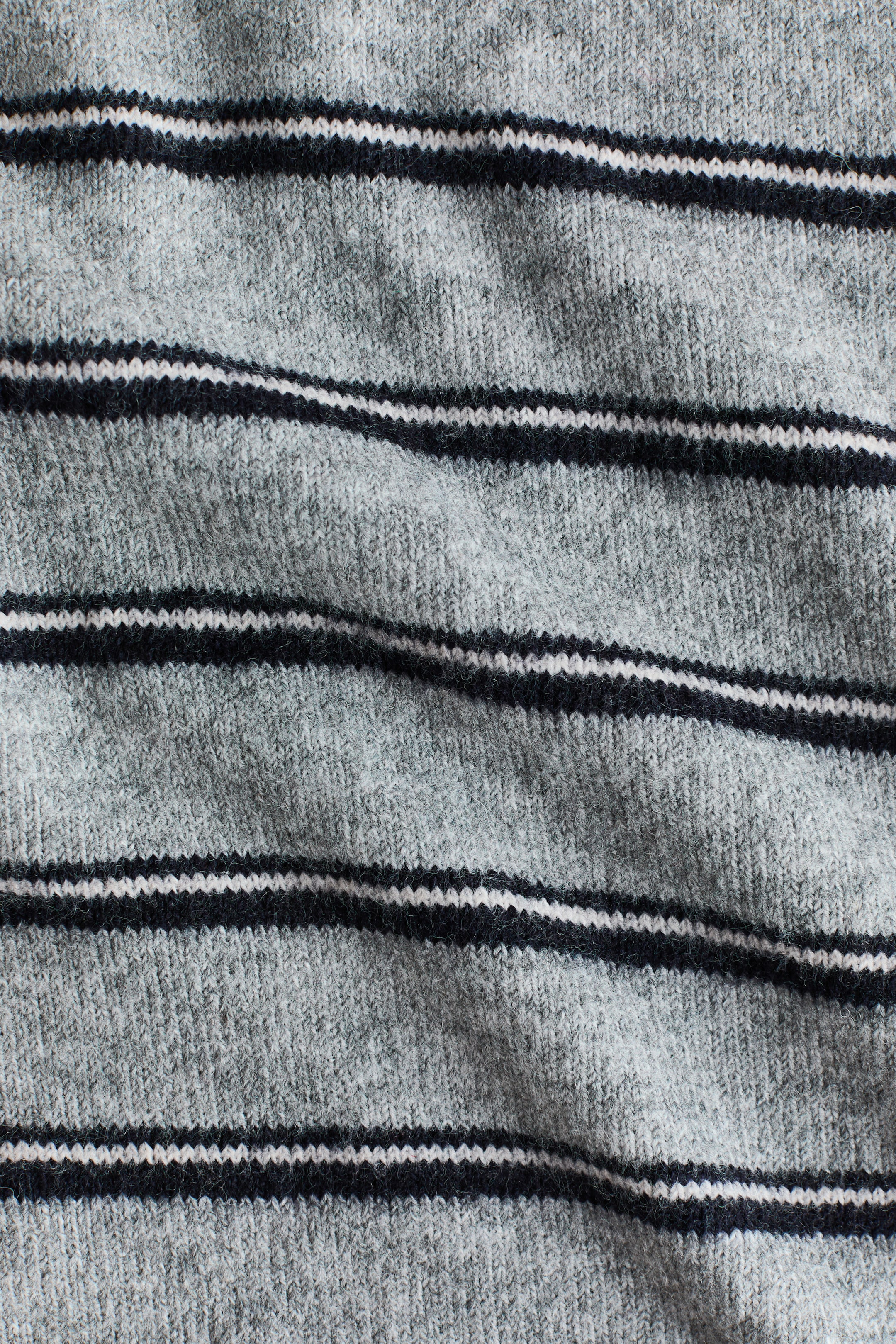 Oversized Fine-Knit Polo Shirt