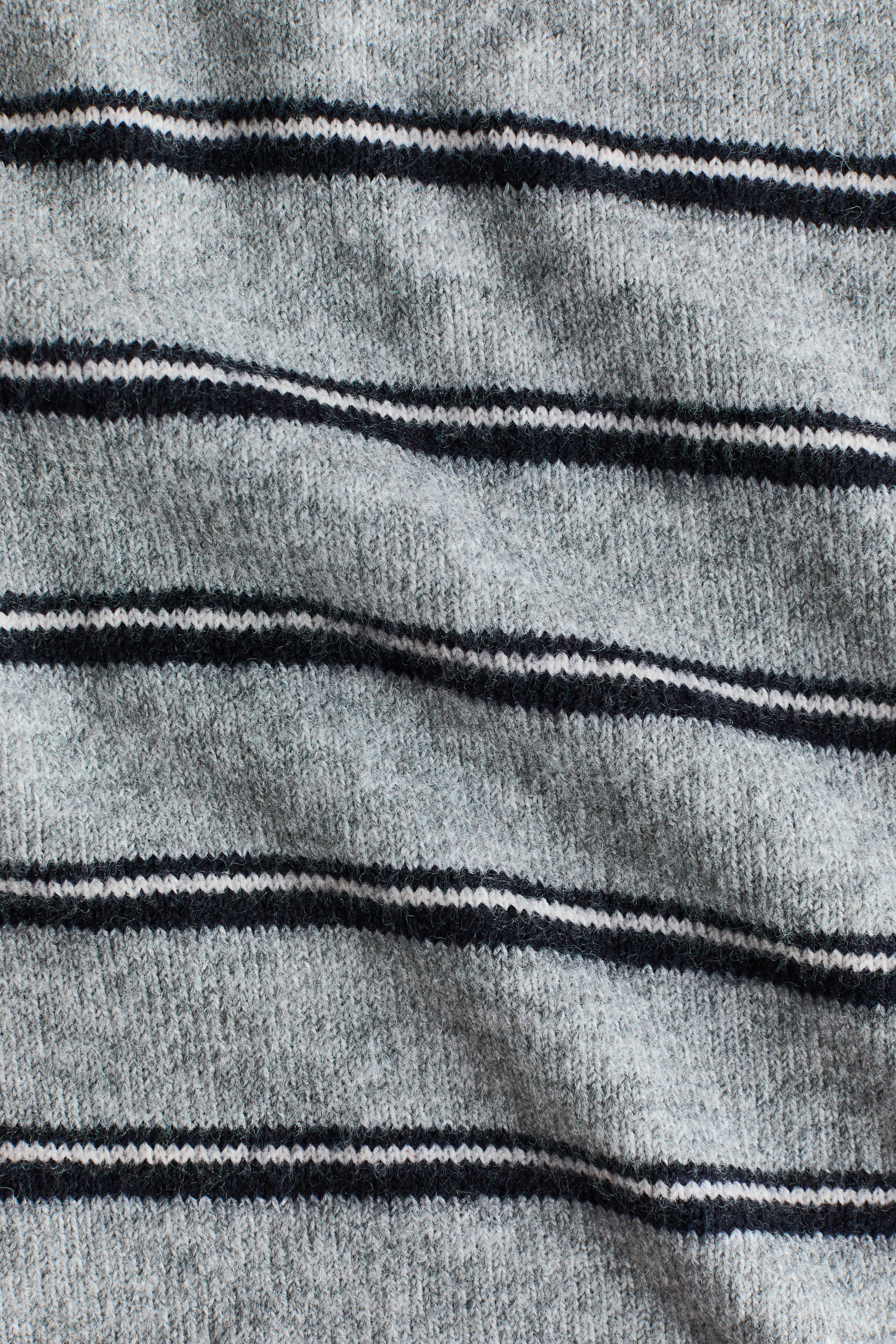 Oversized Fine-Knit Polo Shirt
