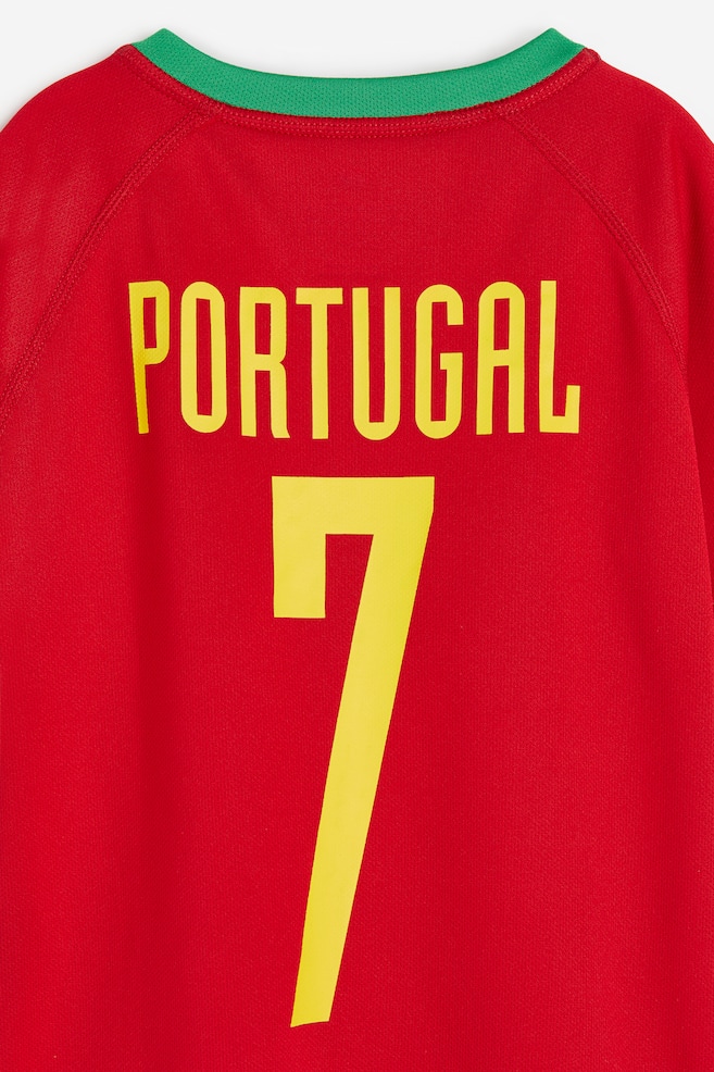 Printed football kit - Red/Portugal/White/England/Yellow/Brasil - 3