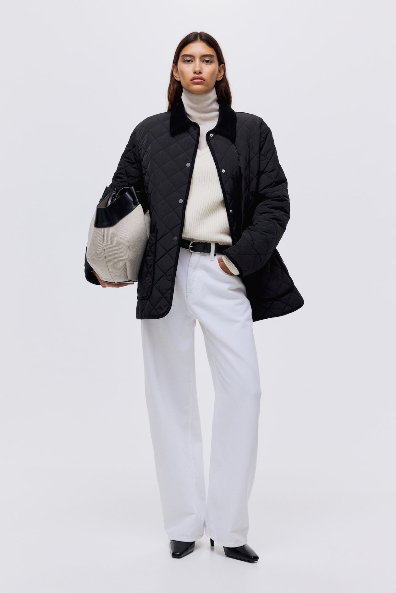 Veste matelassée - Noir - FEMME | H&M FR