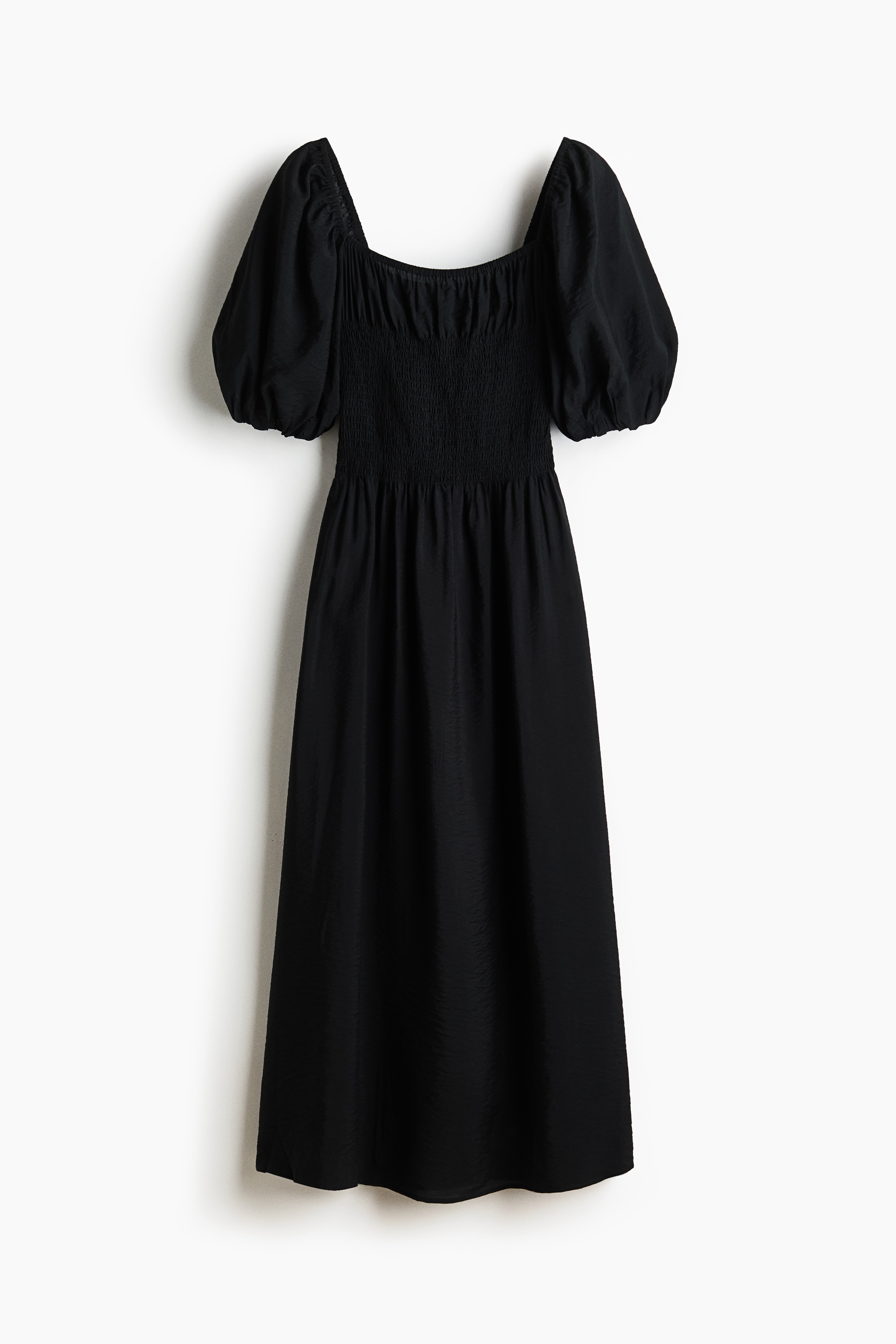 Smocked-Waist Dress