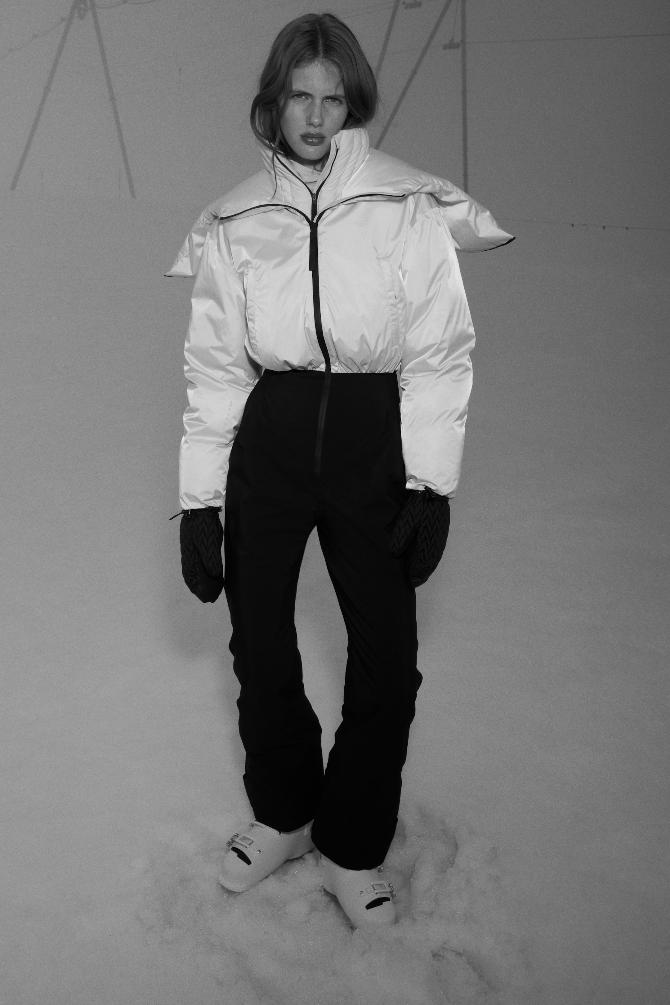 View larger image: Ski suit with ThermoMove™ - Cream - Ladies | H&M GB 3