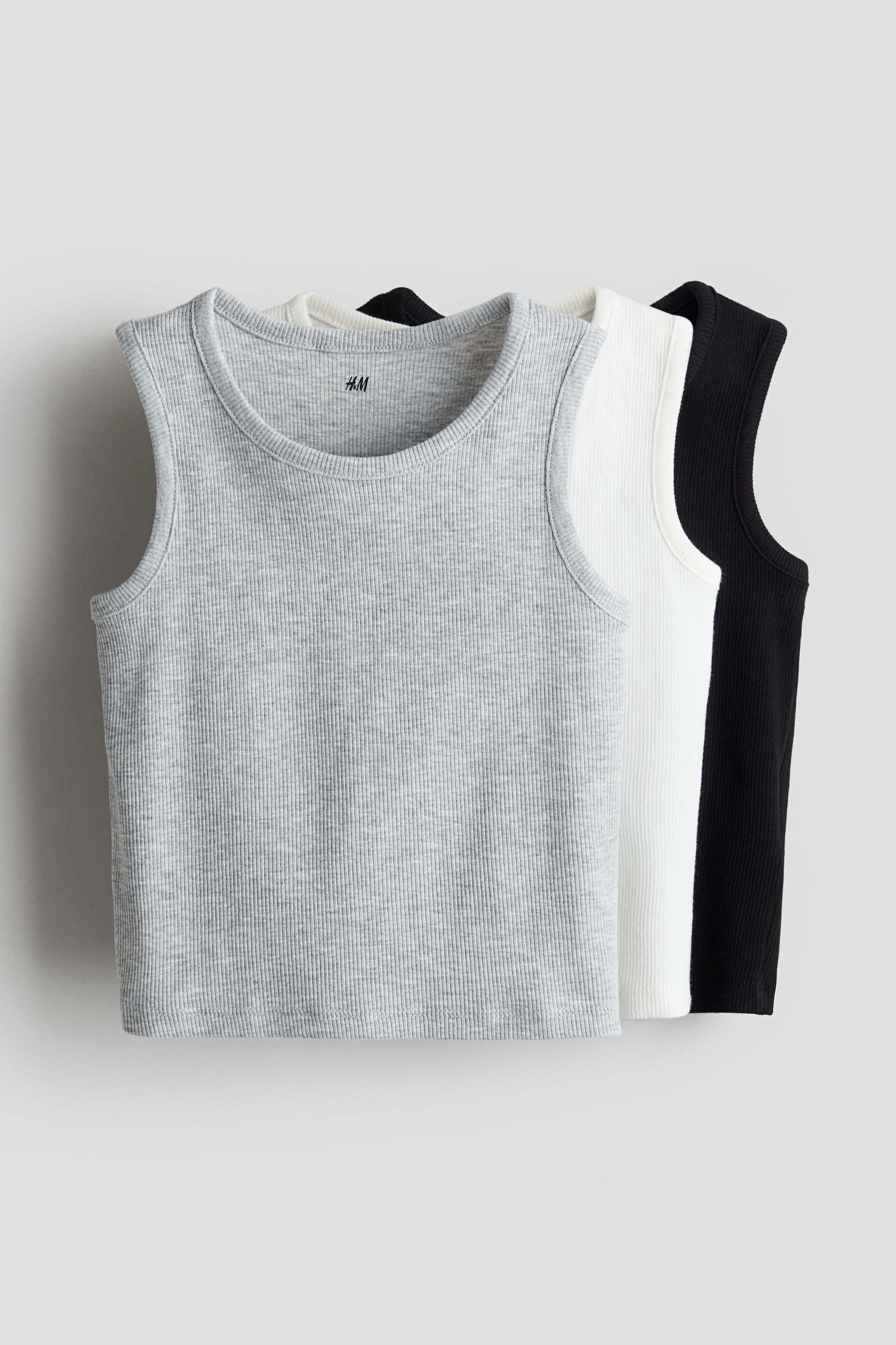 3-pack Ribbed Tank Tops