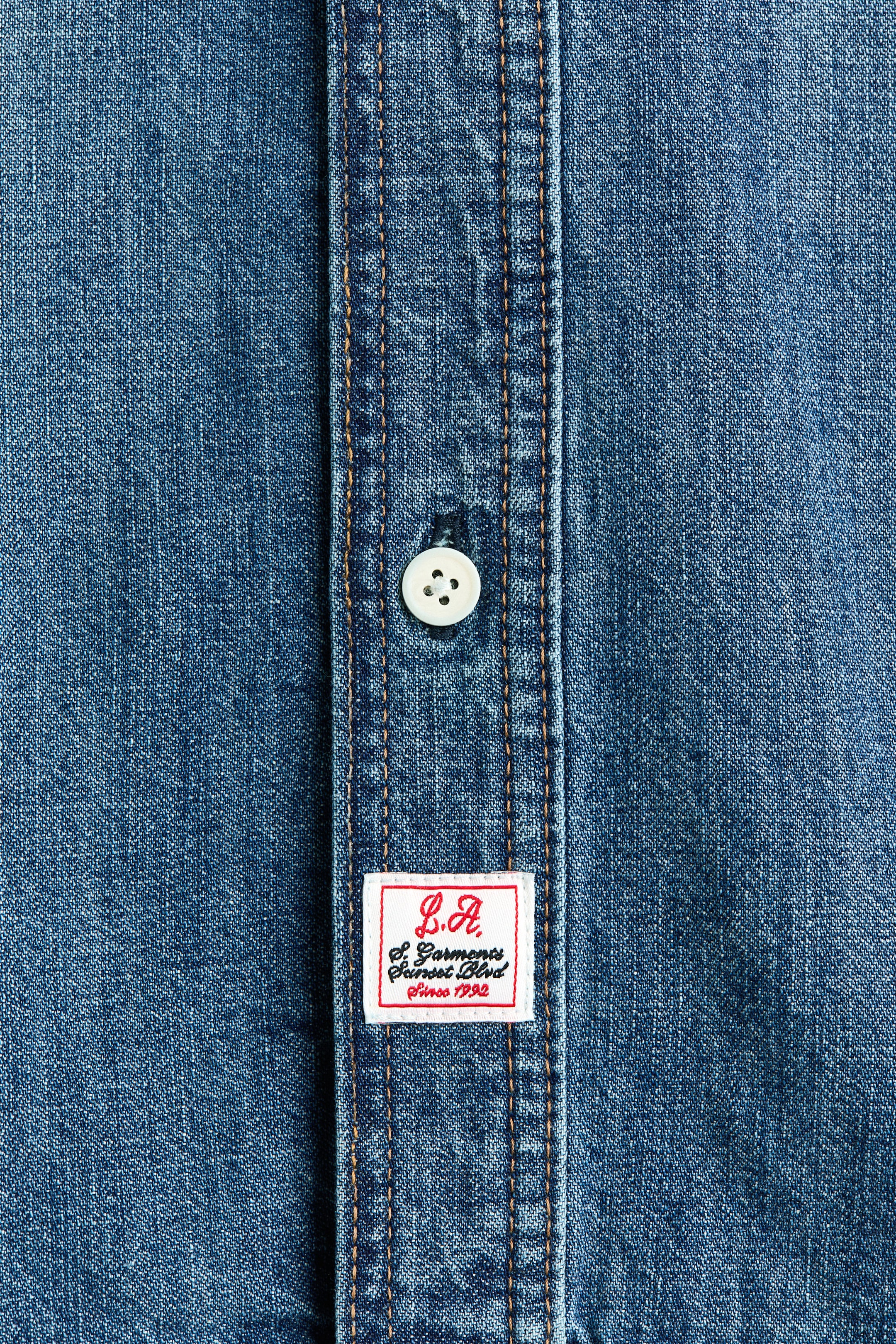 Relaxed-Fit Denim Shirt