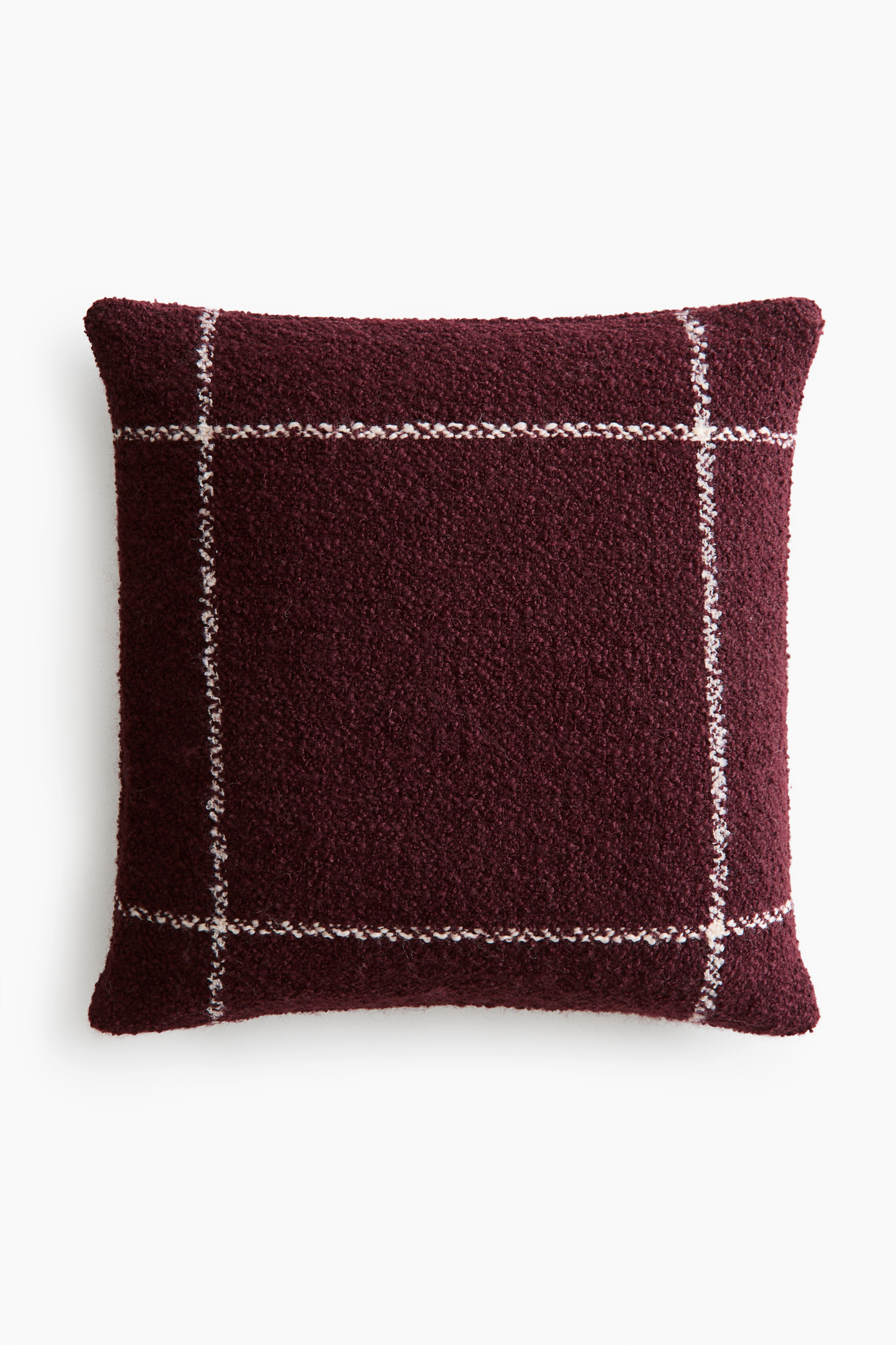 Wool-Blend Bouclé Cushion Cover