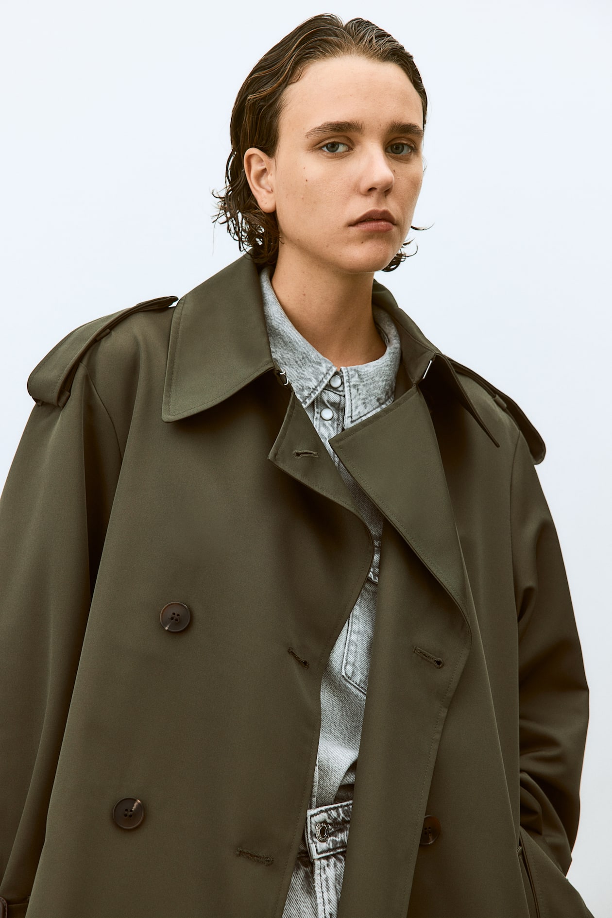 Short Trench Jacket Kurzer Trenchcoat H&m Mantel Tchibo