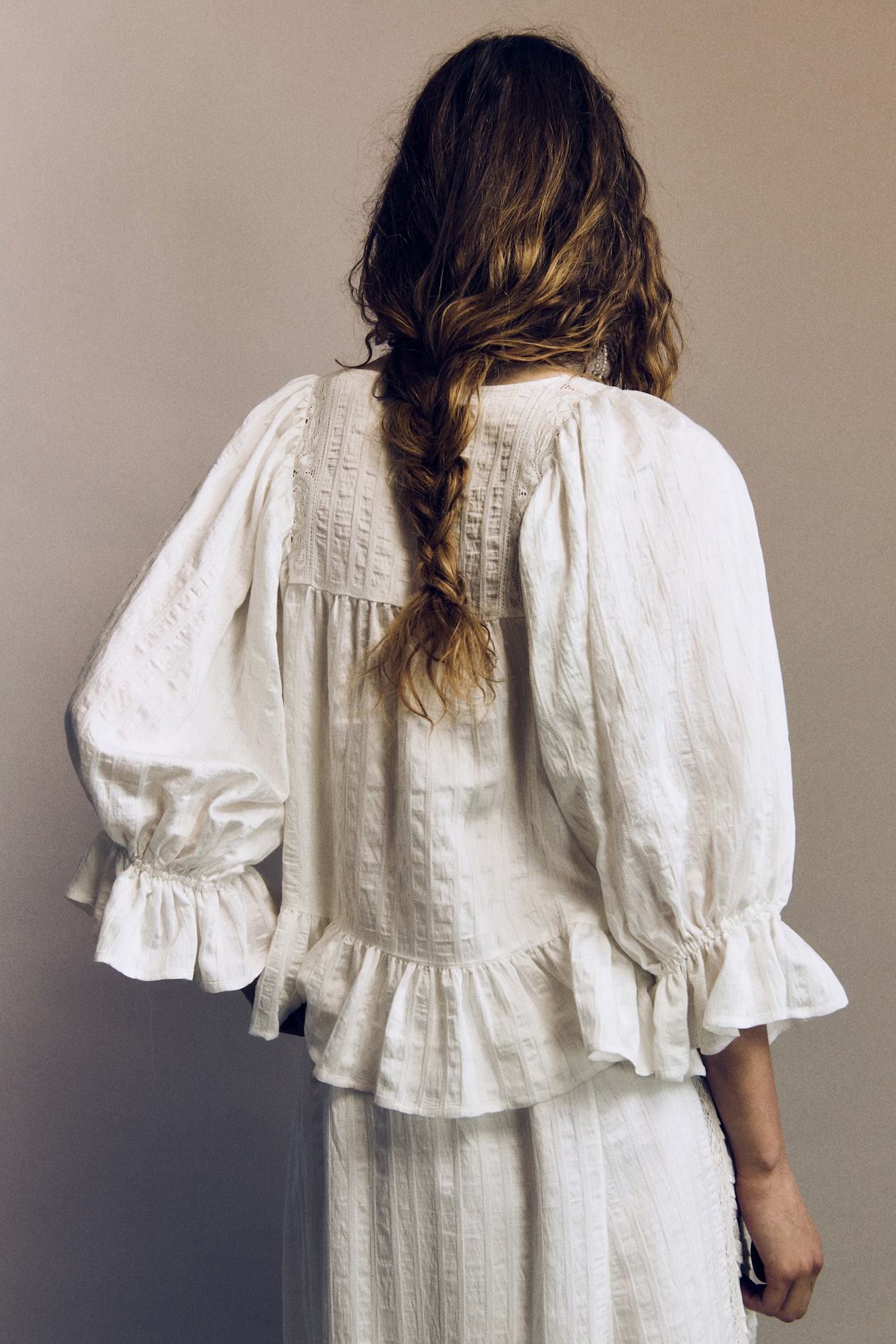 Puff-Sleeved Blouse - image 2