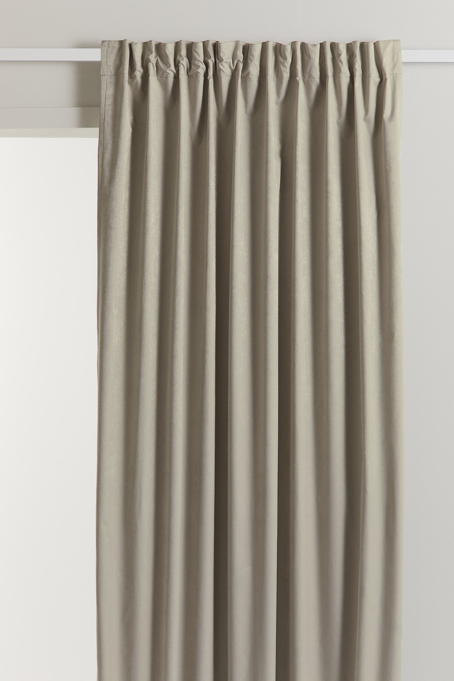 2-pack blackout curtains - Beige - 1