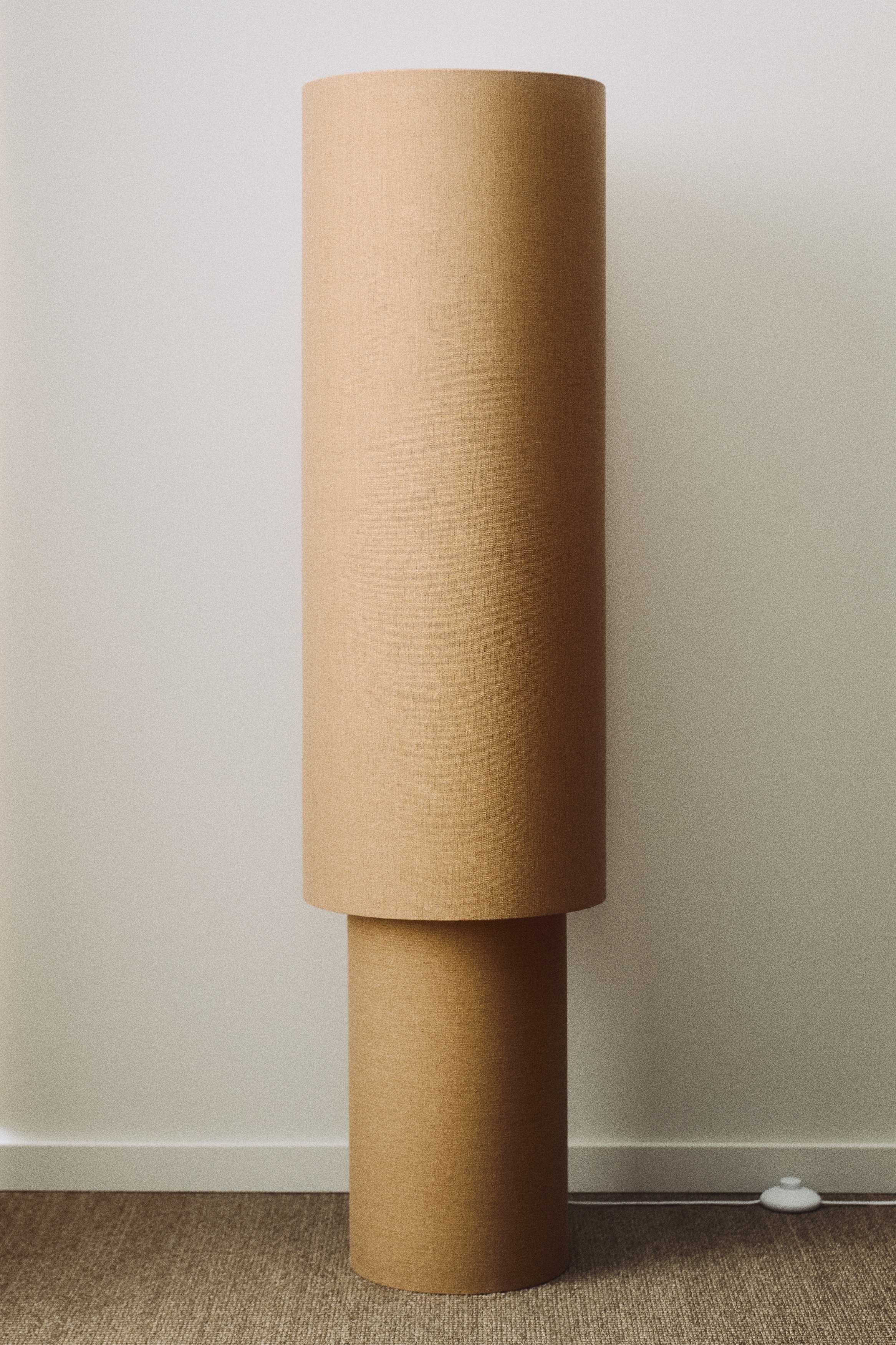 Lampe de sol - Beige foncé/Beige clair