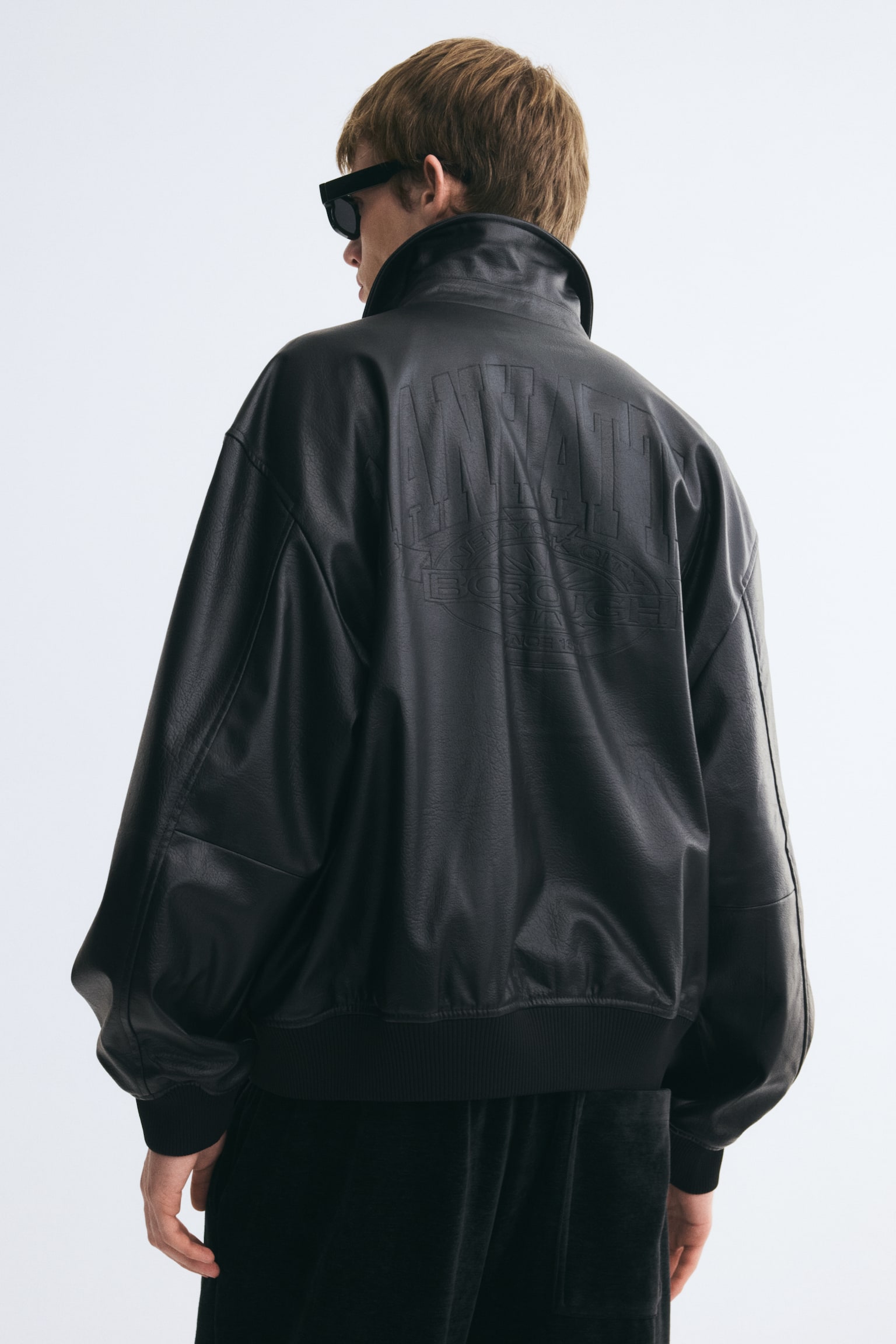 Мужская куртка H&M Blouson, цвет: Чёрный — фото 5