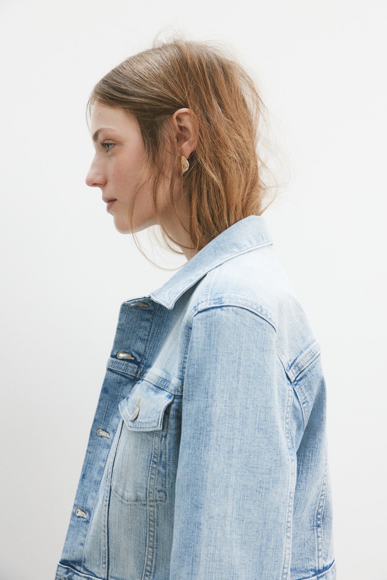 Short Denim Jacket - image 4