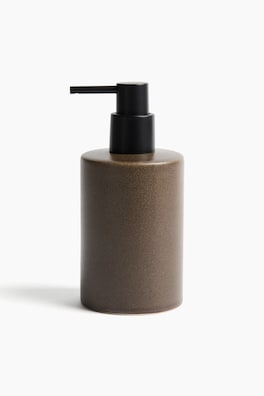 Tvålpump i stengods