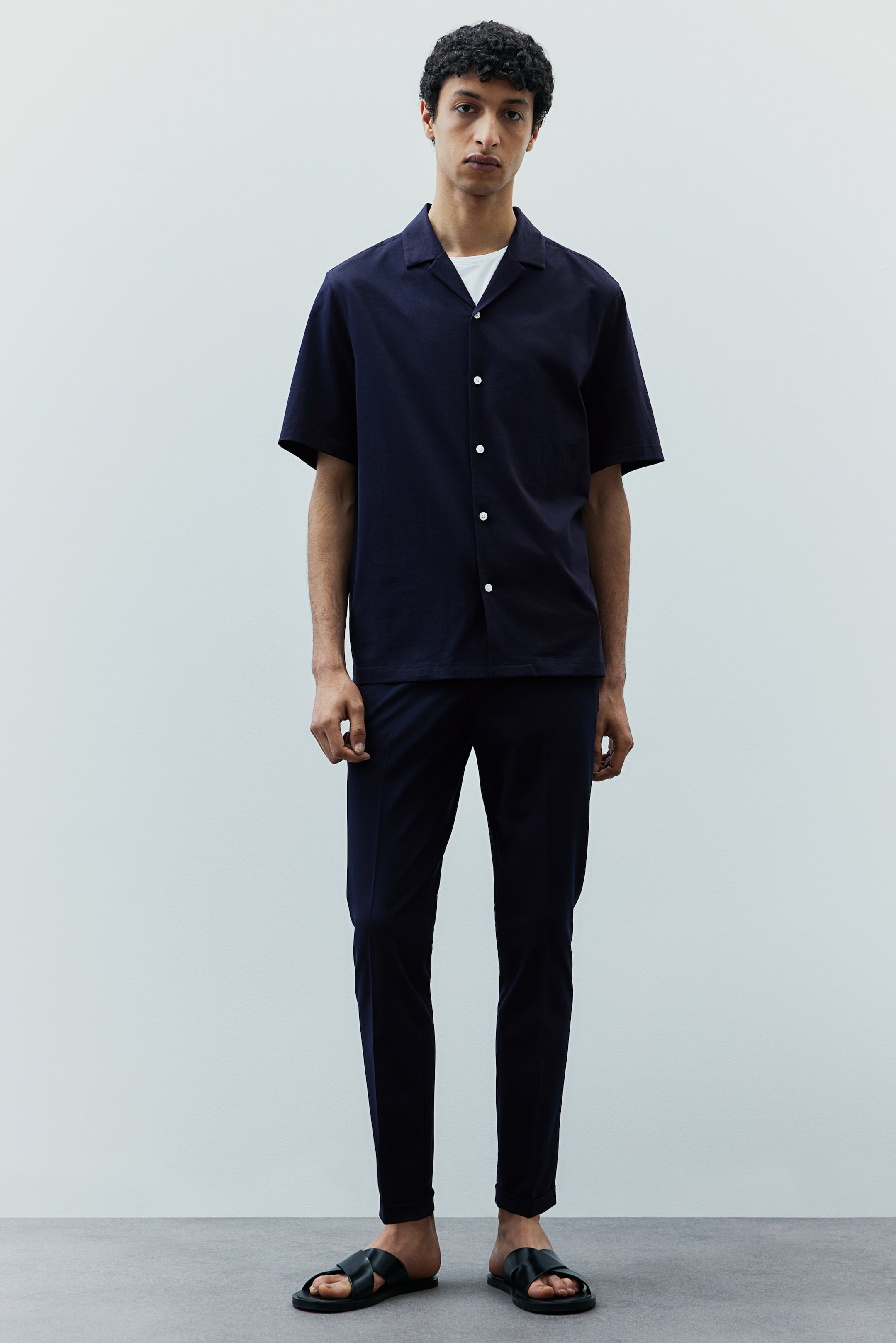 Regular Fit Pima Cotton Resort Shirt