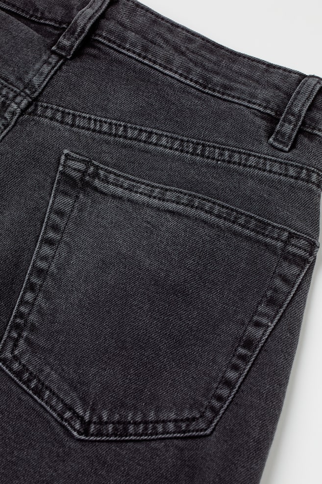 90s Straight High Jeans - Grey-black - 2