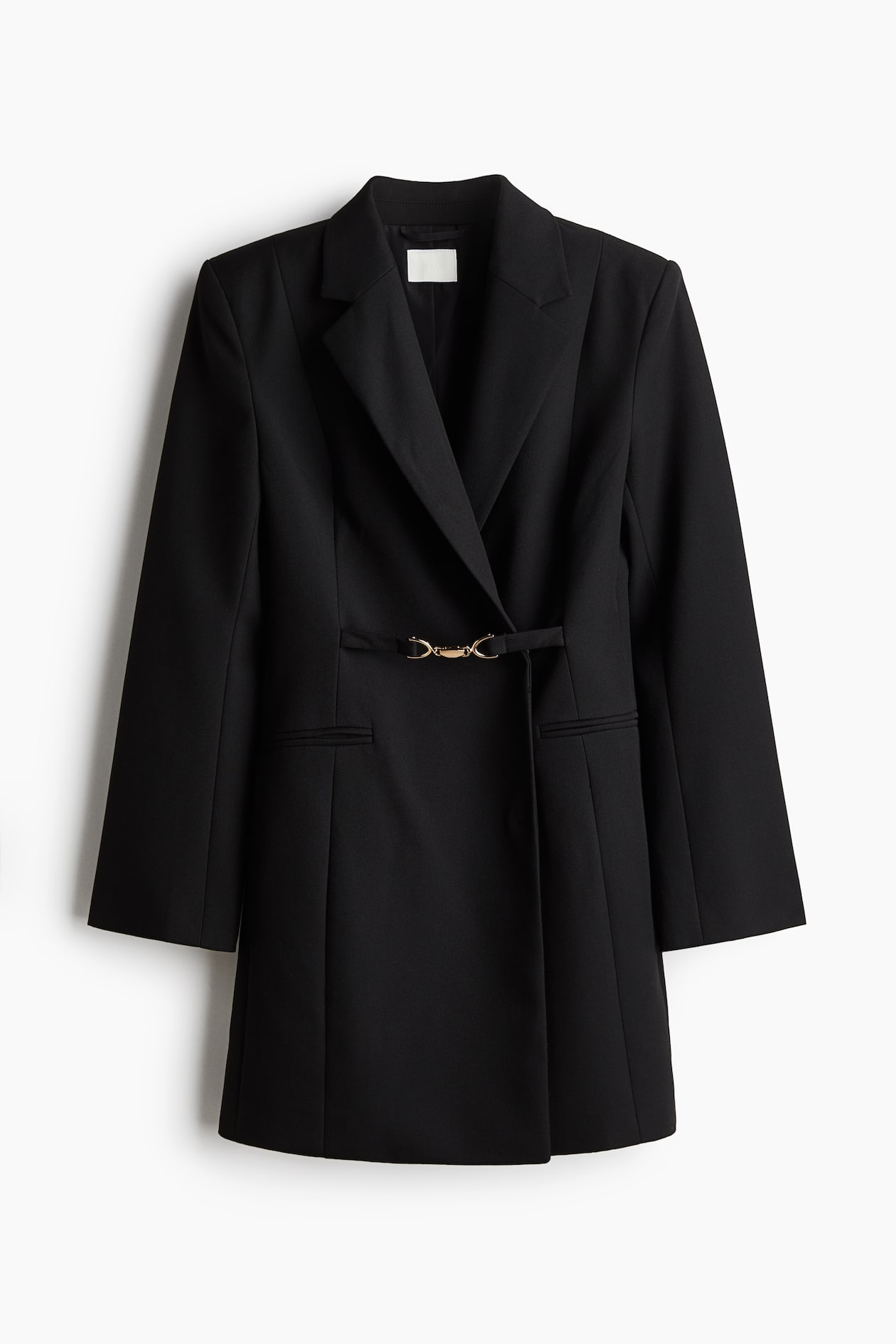 Women's Black Twill blazer dress | H&M