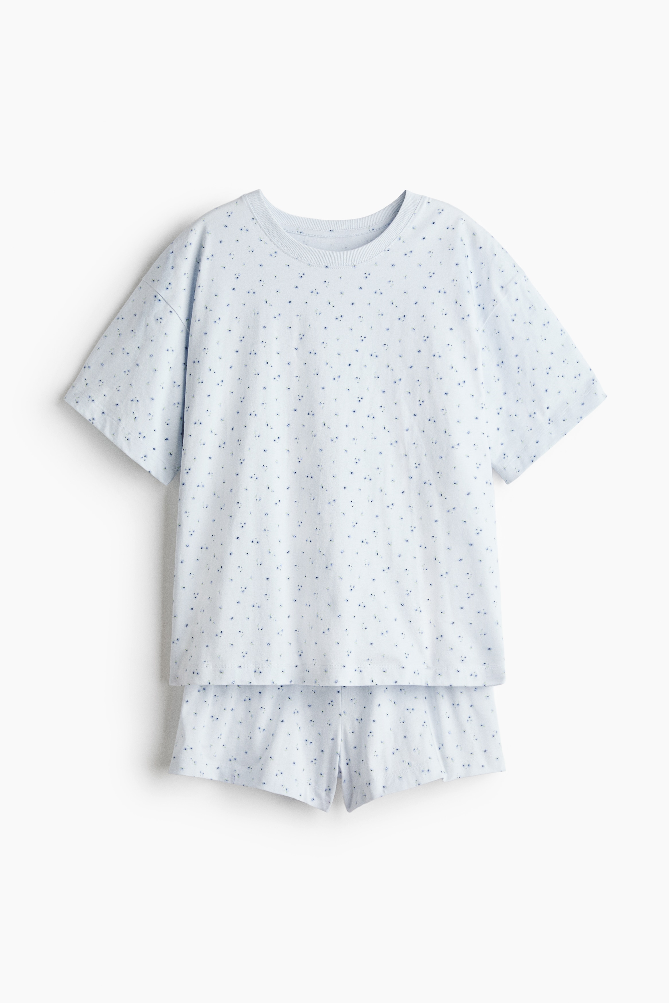 Pyjamas med tryck - Ljusblå/Blommig/Mörkbrun/Soul Crumb/Vit/Blommig/Ljusrosa/Blommig/Crèmevit/Matcha/Crèmevit/La Fragola/Crèmevit/Morning society/Ljusrosa/Seoul/Ljusblå/The Butter House/Crèmevit/Prickig/Crèmevit/Citroner/Vit/Randig/Persikorosa/Blommig/Ljusrosa/Jordgubbar