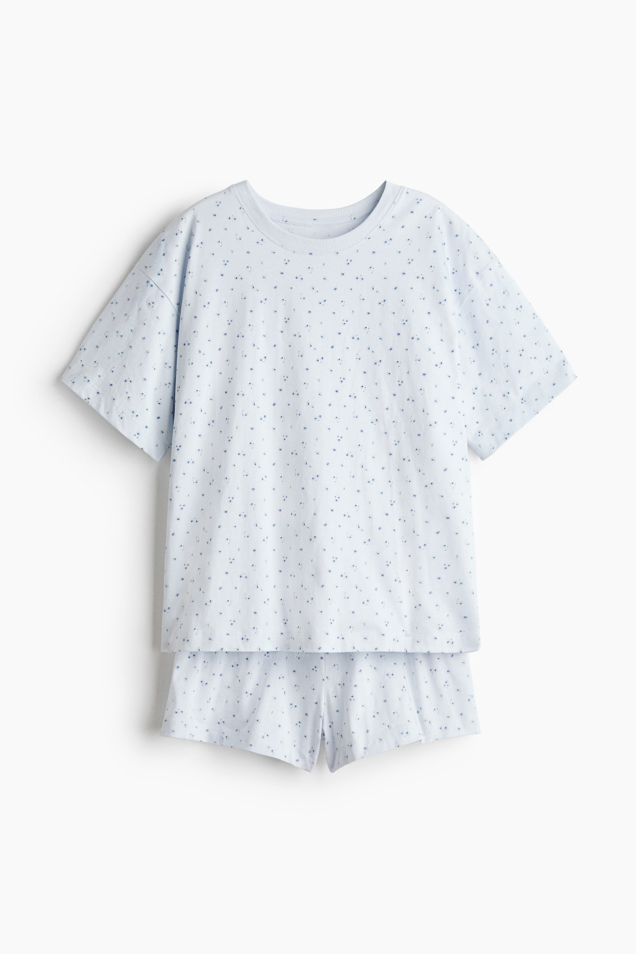 View larger image: Printed pyjamas - Light blue/Floral - Ladies | H&M 1
