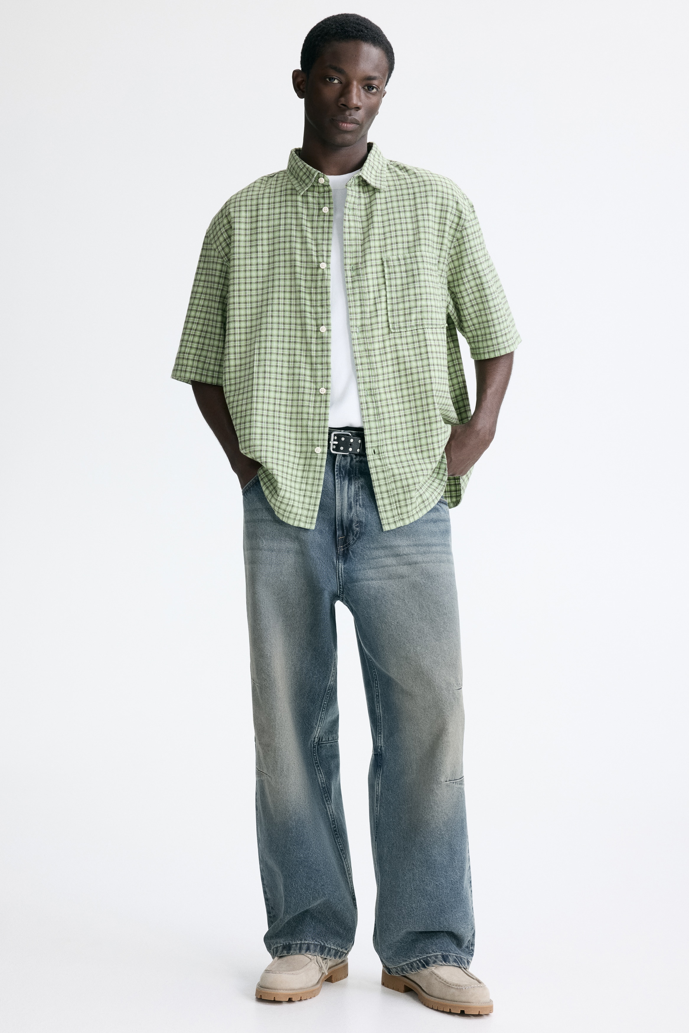 Relaxed-Fit Cotton Flannel Shirt from H&M - $29.99
