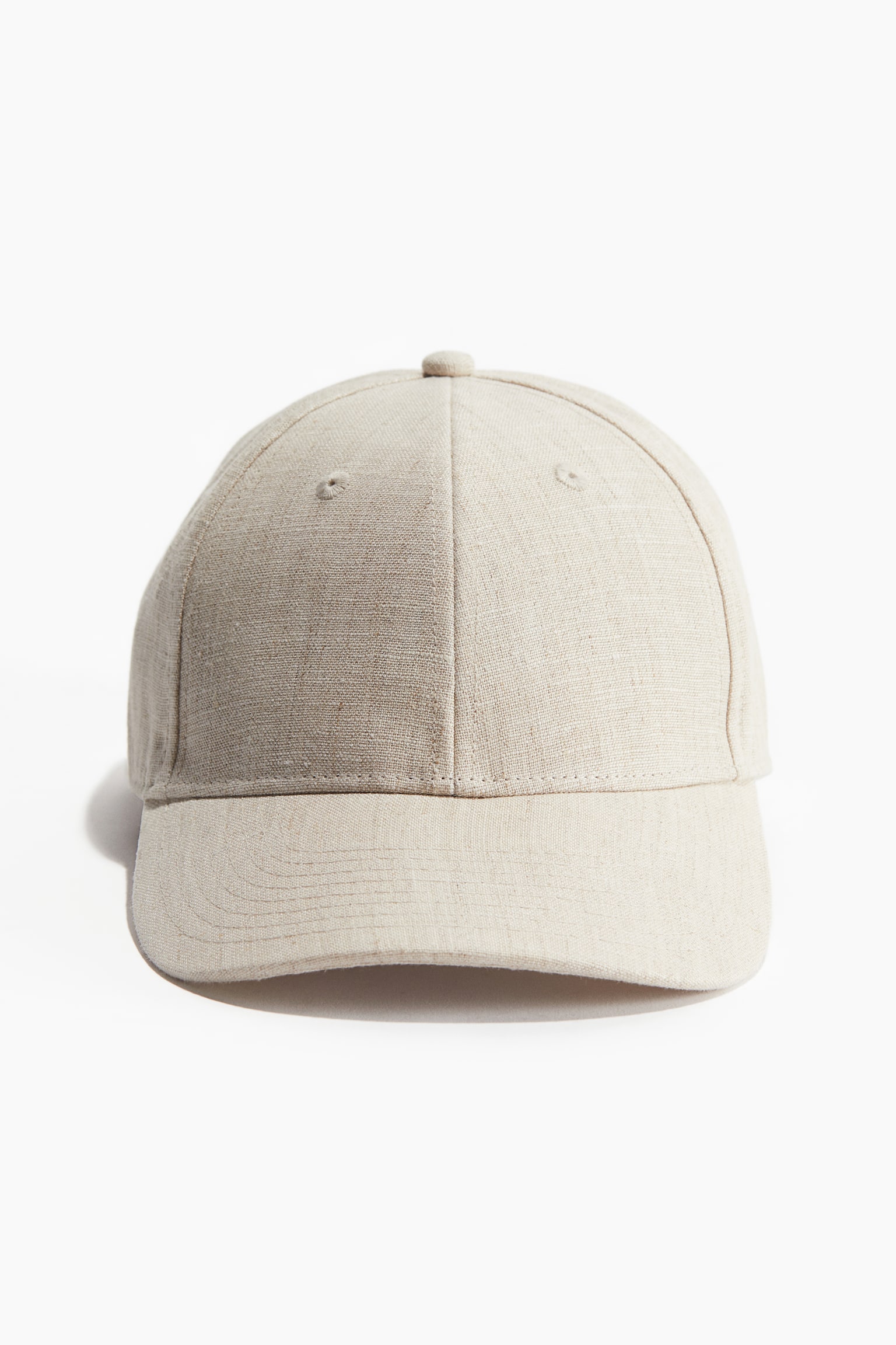 Linen Cap - Cream - 2