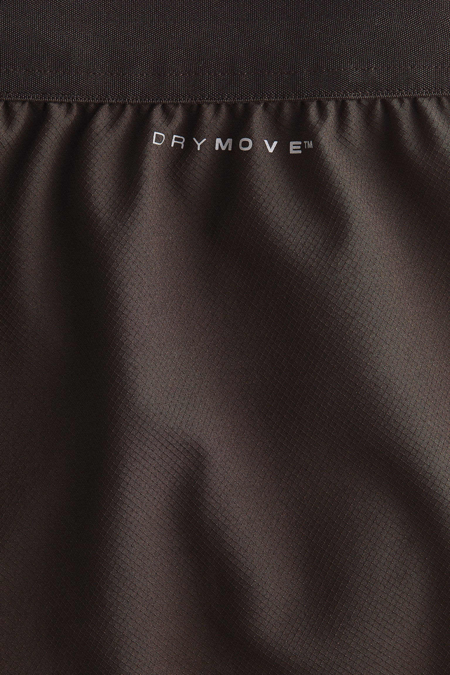 Regular Fit Sports shorts with DryMove™ - Dark brown/White/Dark blue - 8