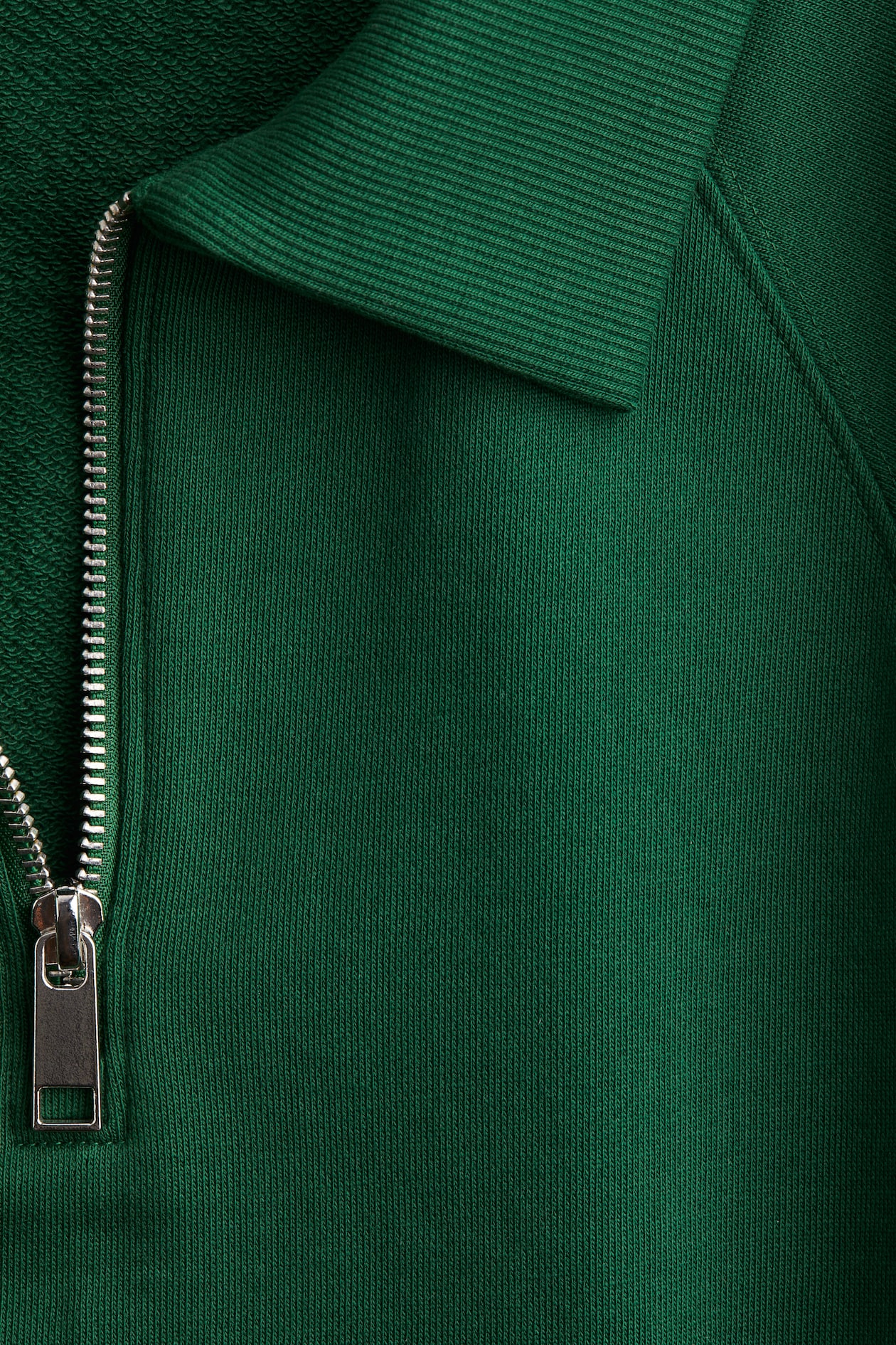 Oversized Half-Zip Sweatshirt - image 3
