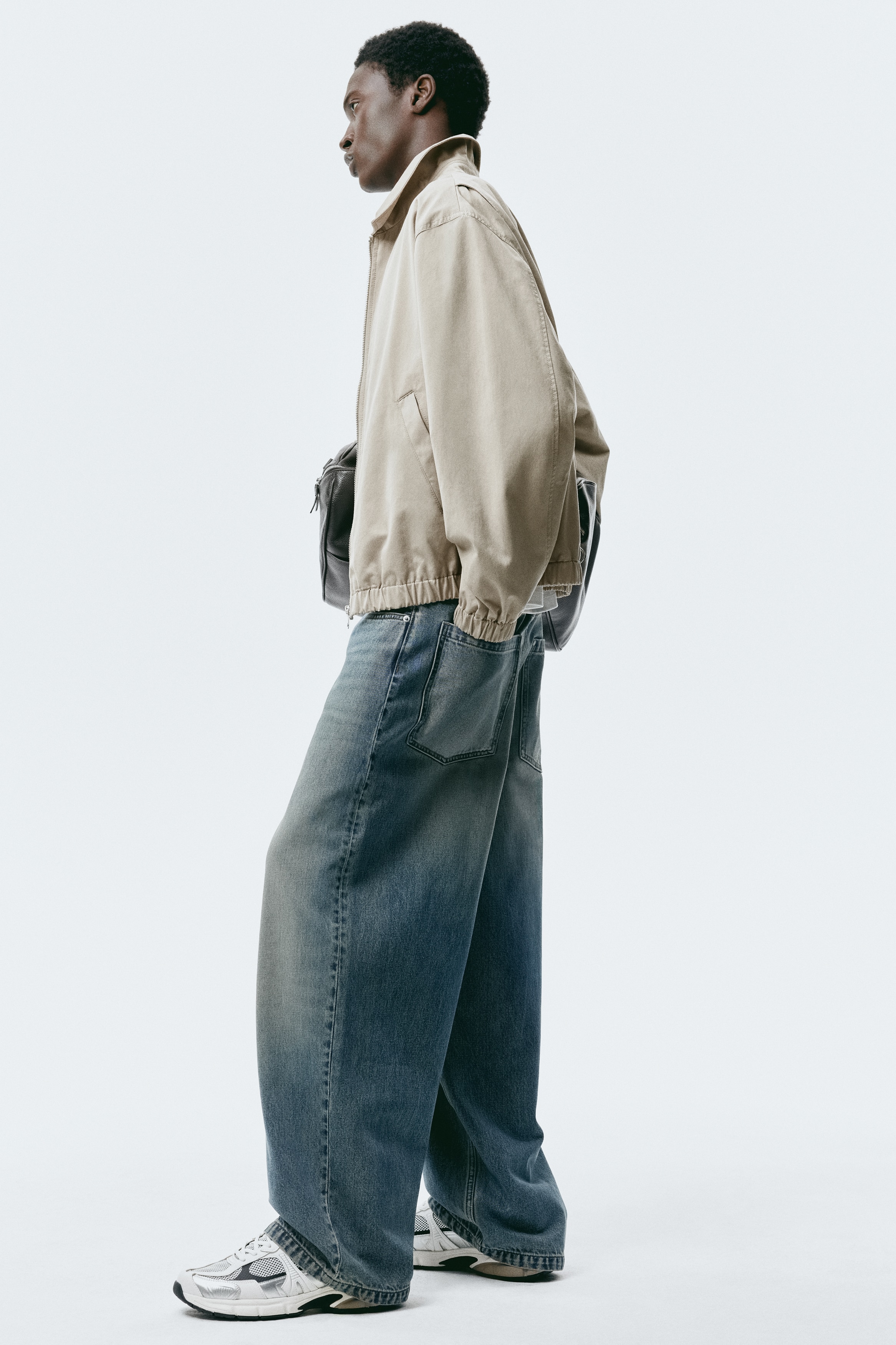 メンズバギーデニム | オーバーサイズ&ルーズレッグ | H&M JP