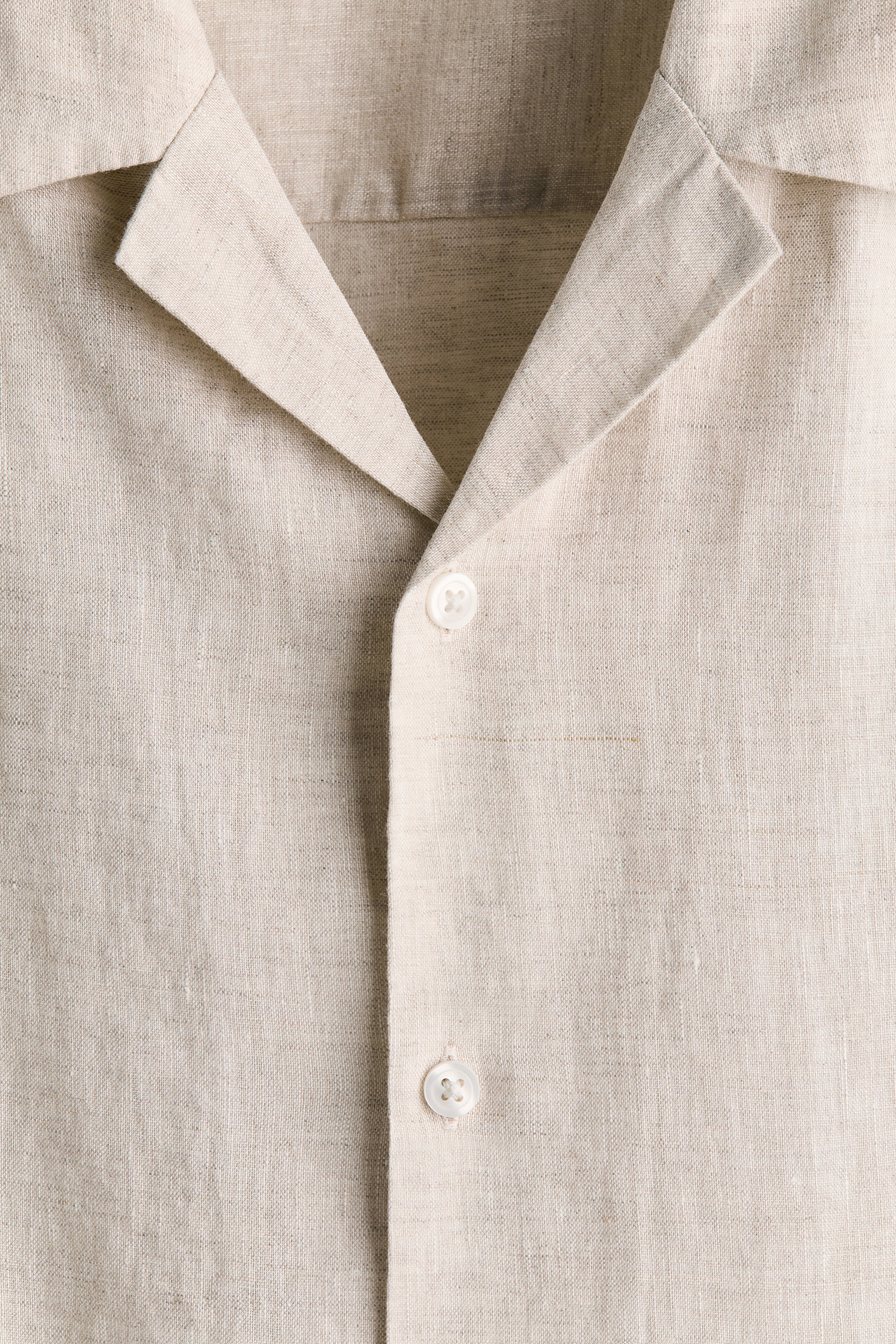 Relaxed-Fit Linen Resort Shirt