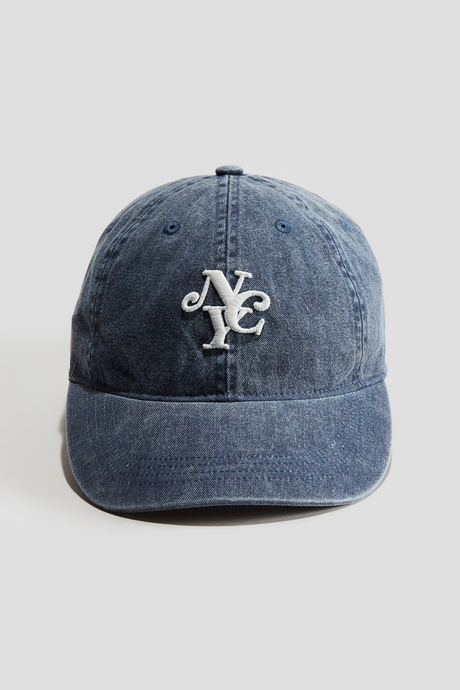 Cotton cap - Denim blue/NYC - 1