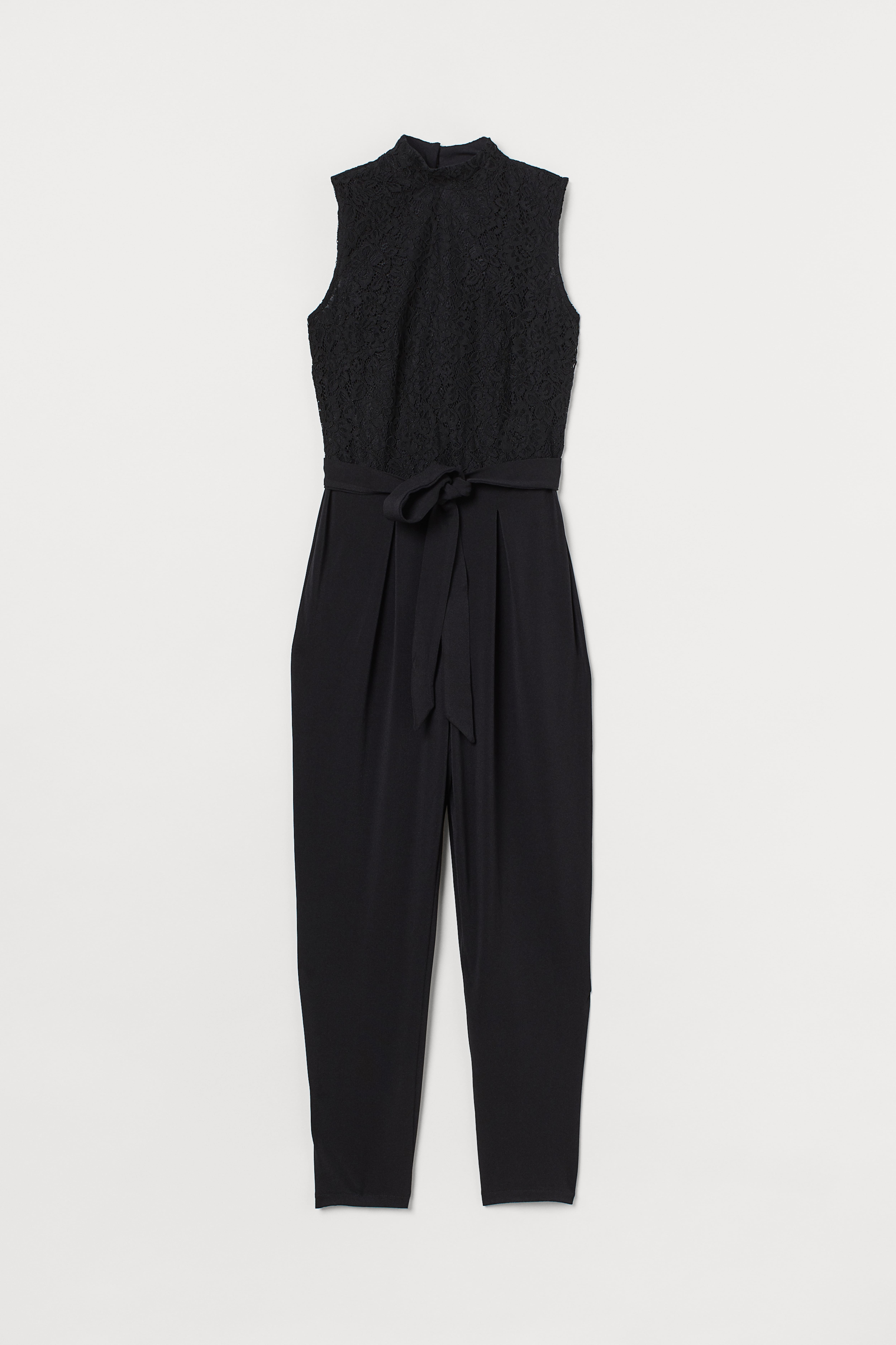 Jumpsuit negro h&m hotsell