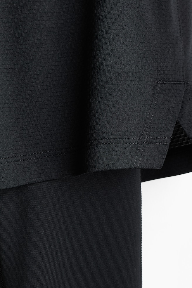Layered football tights with DryMove™-Black - 5