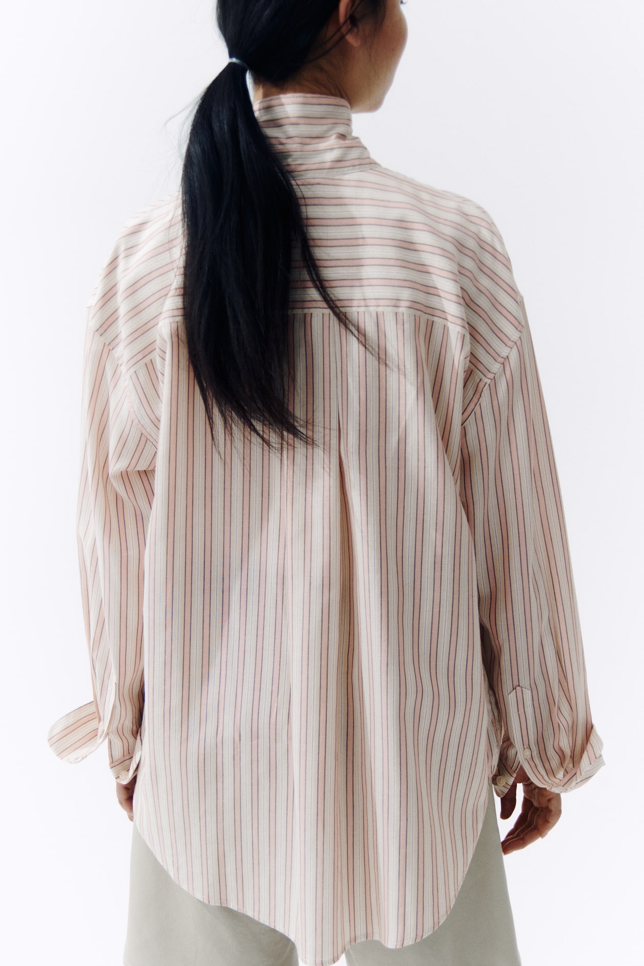 Oversized Lyocell-Blend Shirt - image 3