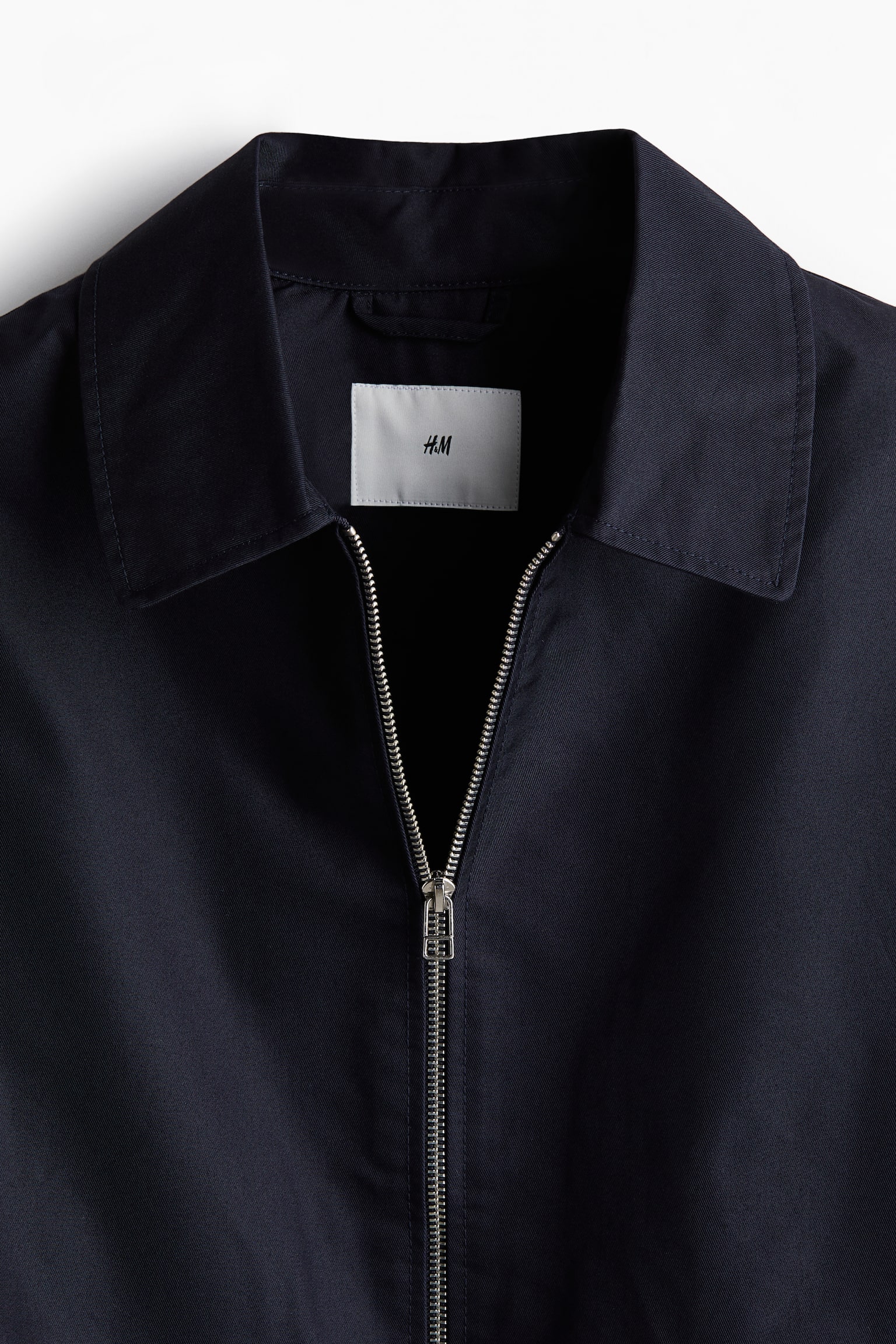 Twill jacket - Dark blue/White - 5