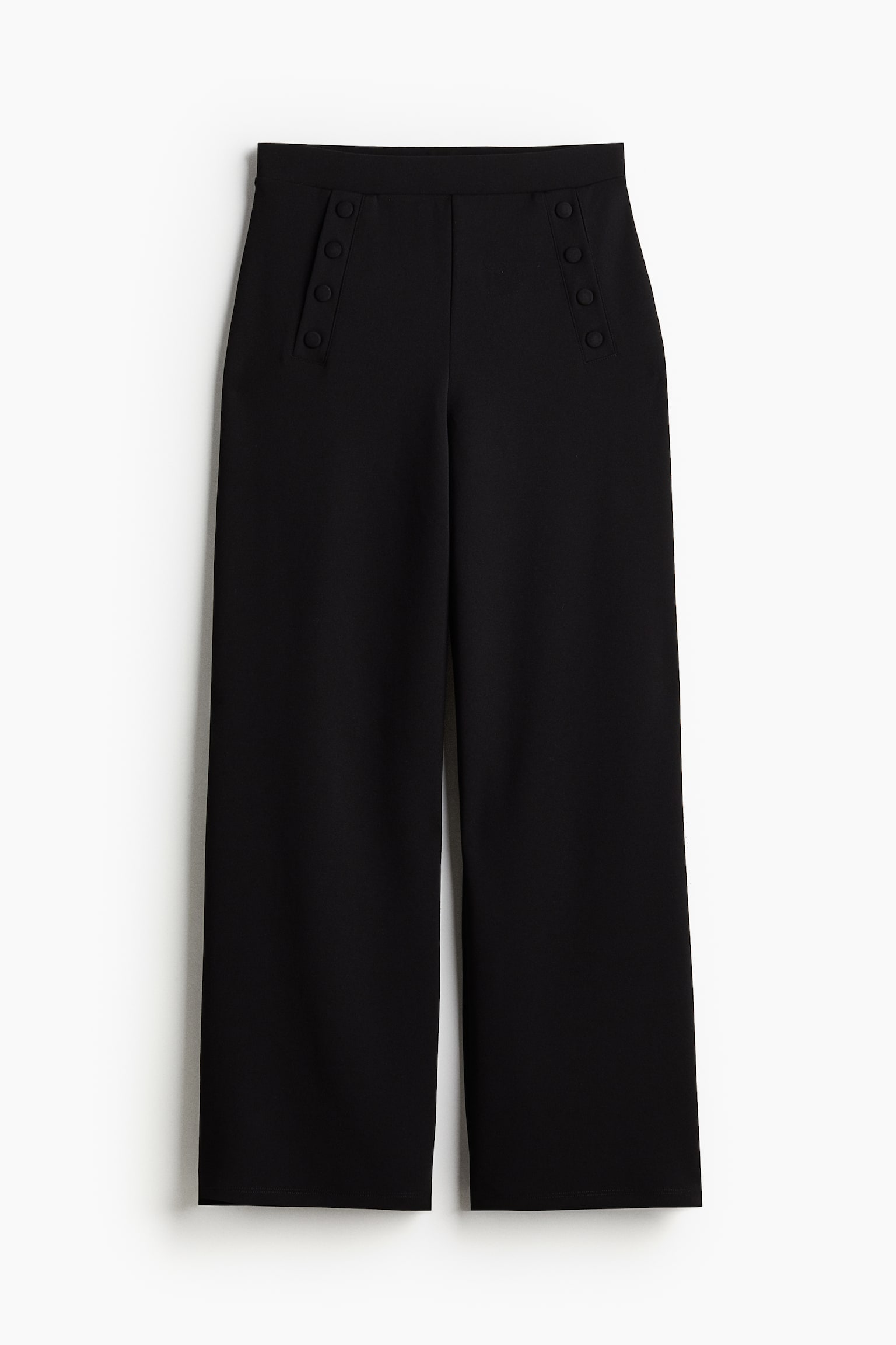 Button-front trousers - Black/Black/Navy blue/Dark grey/Black - 2