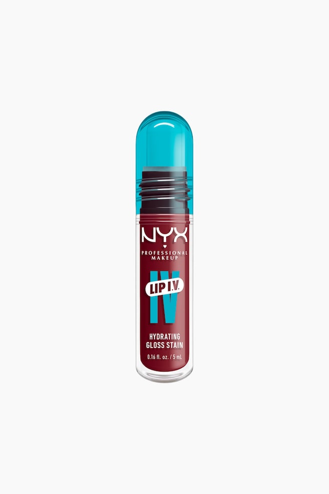 Lip I.v. Hydrating Gloss Stain - Blush Rush/Espresso Soak/Mauve N Moist!/Hydra-honey/Cranberry Splash/Redy-y.set. Wet!/Grape Crushin'/Berry Thirsty/Drippin’ In Rose/Splash N Spice/Mocha Me Wet/Bubblegm Burst/Water 'bout Wine?/Caramel Drip/Burst That Tang!/Cocoa Quench! - 1