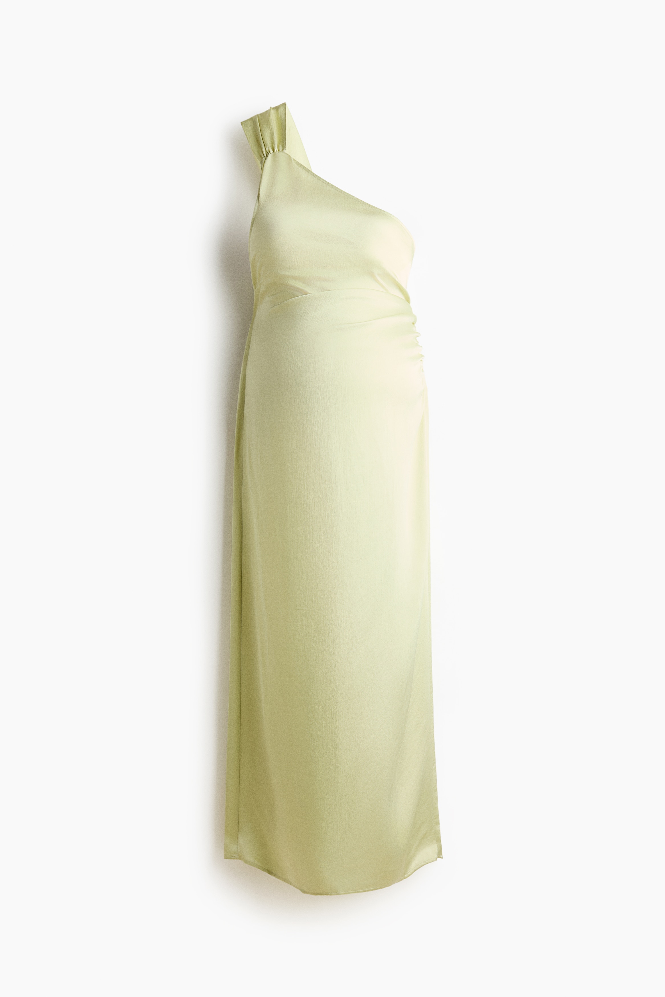 MAMA Vestido de un hombro en viscosaAuxiliar